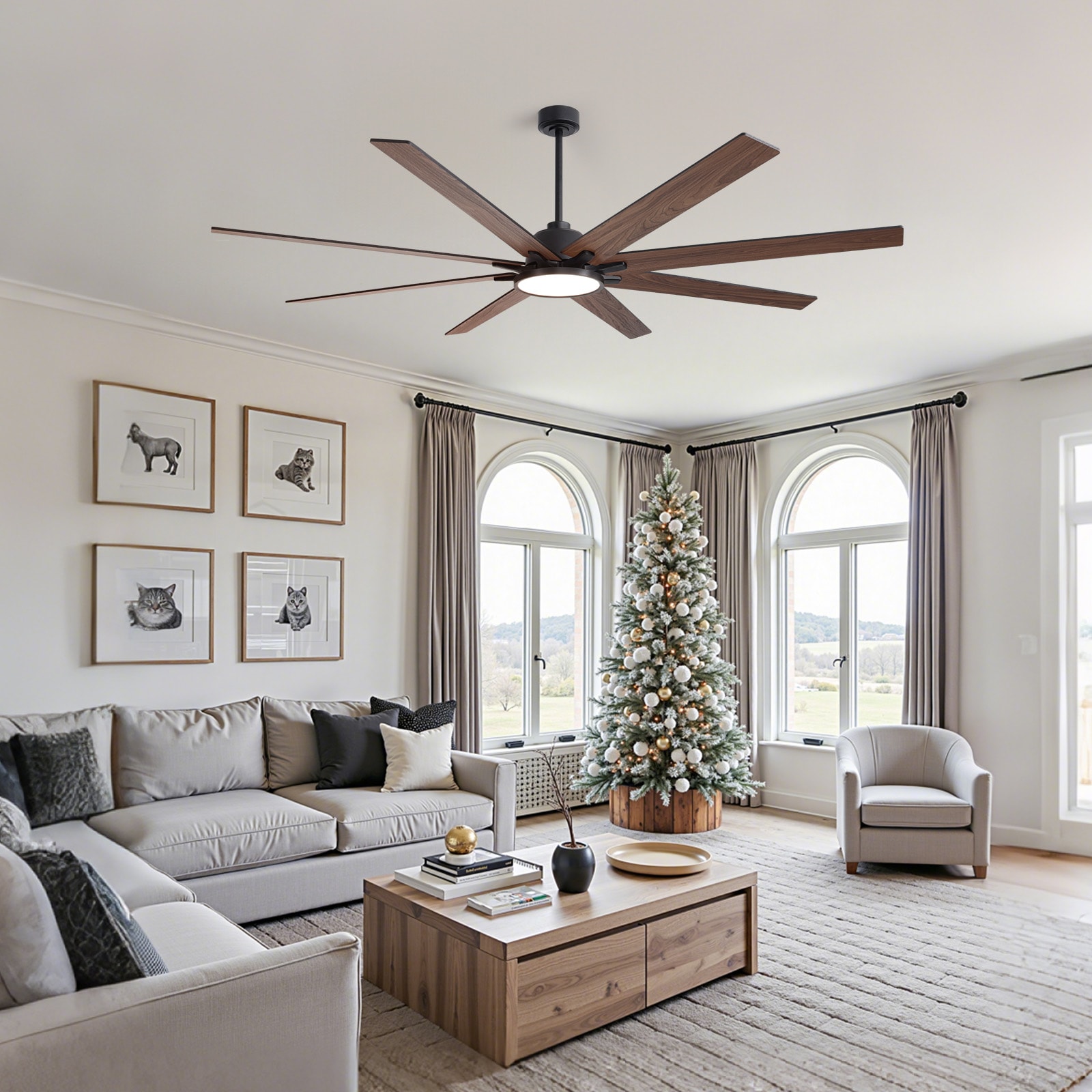SILJOY WY-013D-84-01 Ceiling-Fans - View #3