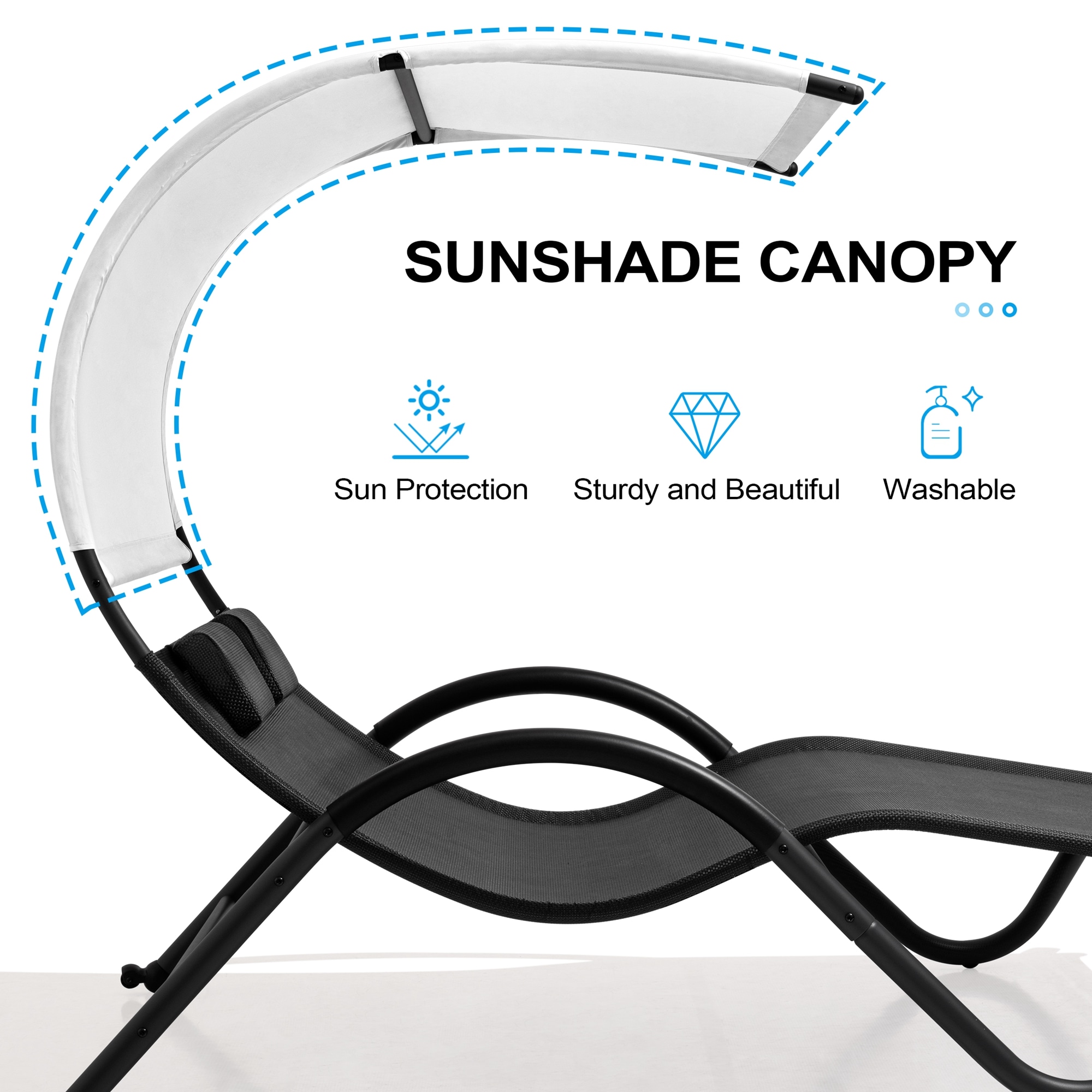 Crestlive Products CL-LG023BLK Patio-Chairs - View #5