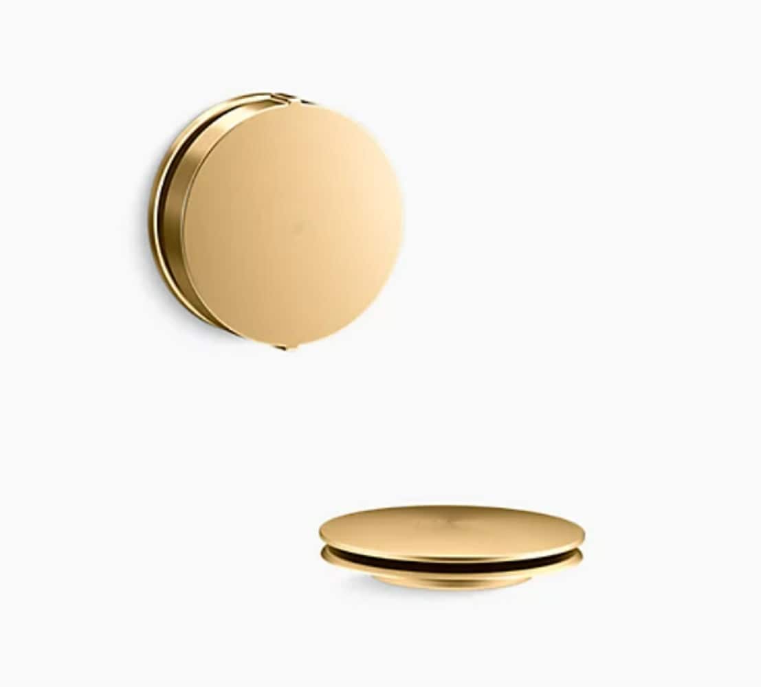 KOHLER K-T37392-2MB 3-1/8-in Vibrant Brushed Bronze PureFlo Vibrant Brushed Moderne Brass Rotary Drain