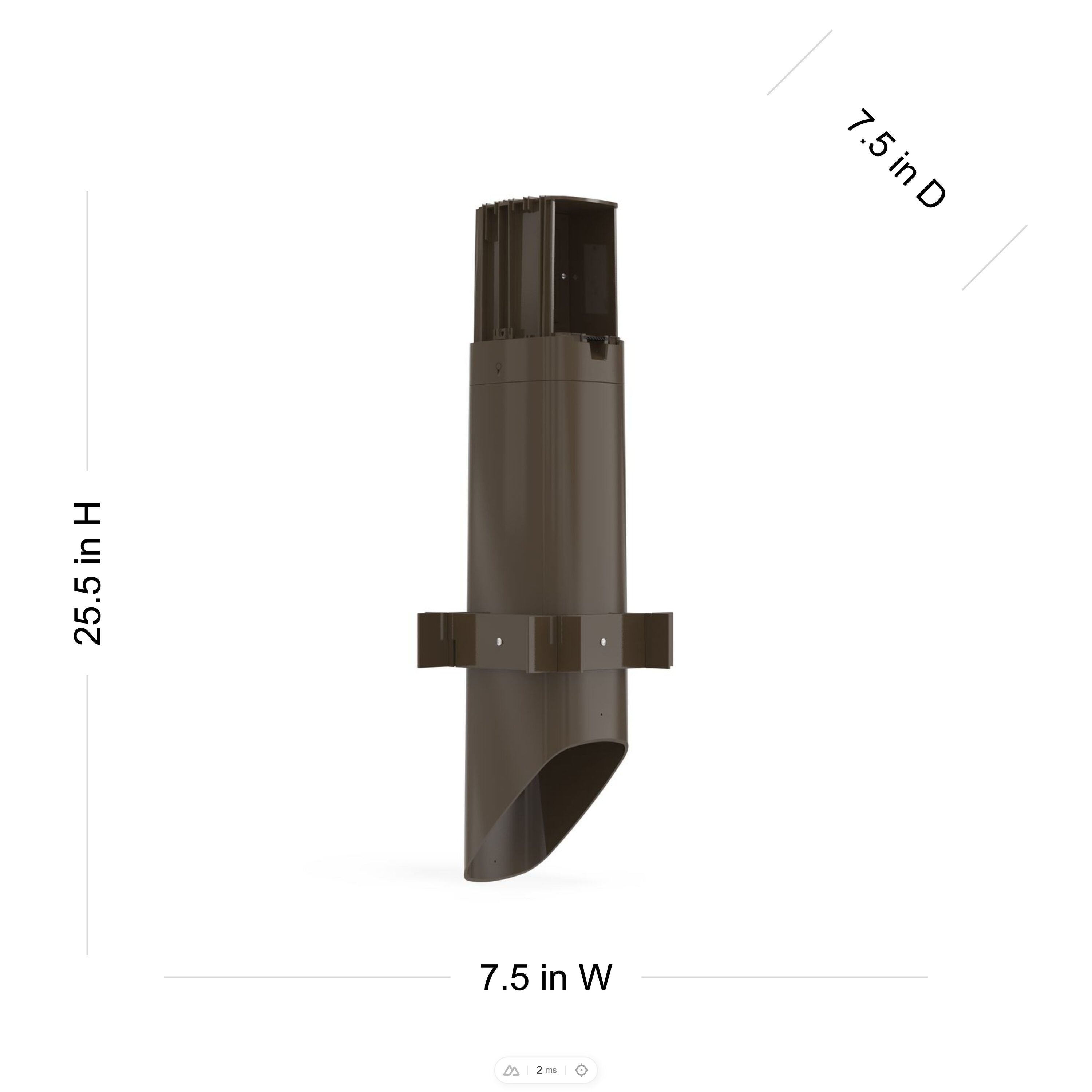 Hubbell PP55GZ Landscape-Lighting-Stakes - View #2
