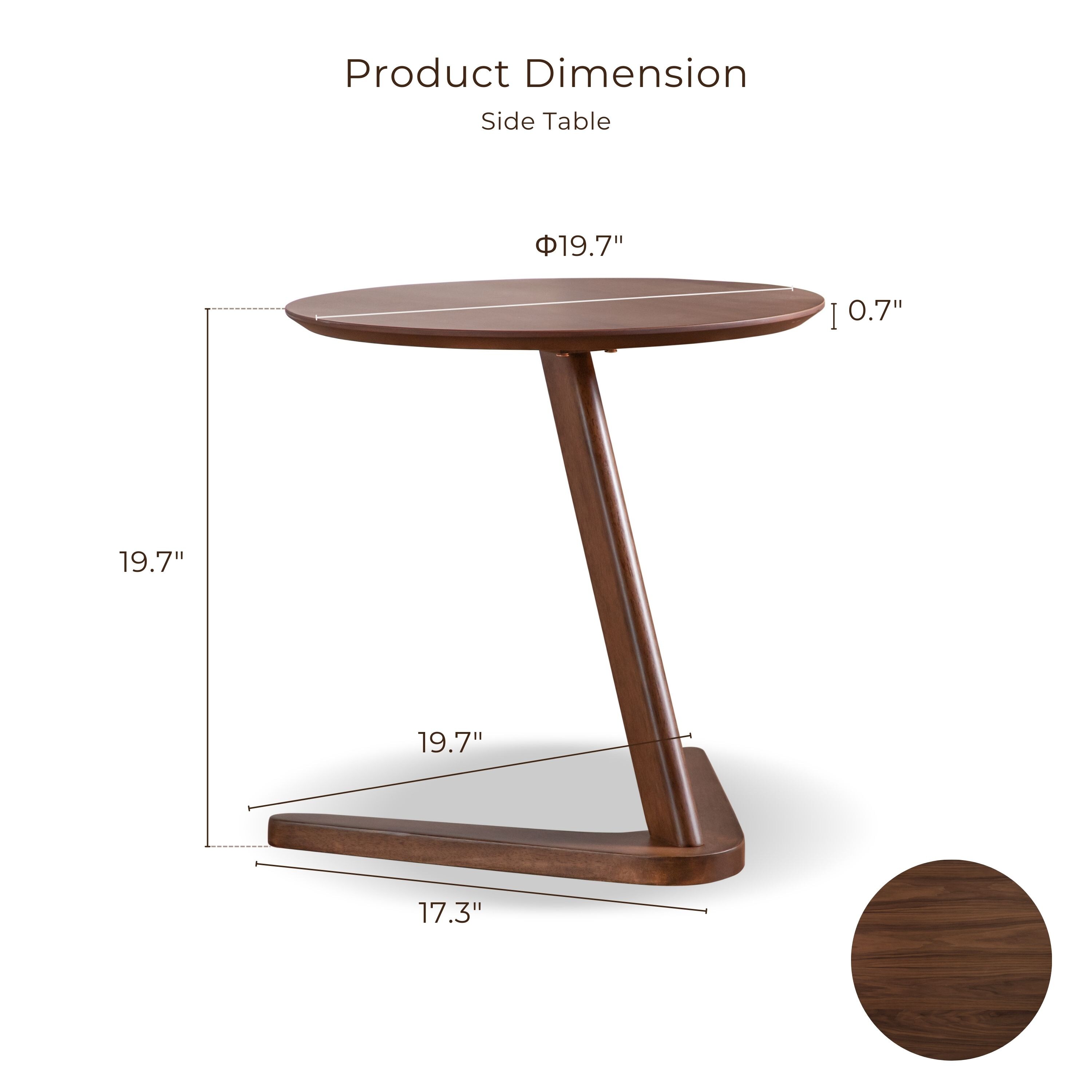 Furniture of America IDF-AC203WN End-Tables - View #3