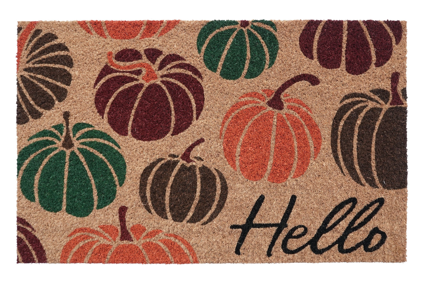 Holiday Living WG-Q325-MULTI PUMPK Mats-Cat - View #2
