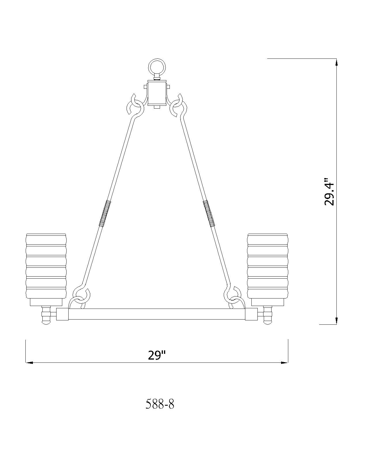 Z-Lite 588-8ABB b090015 - View #8