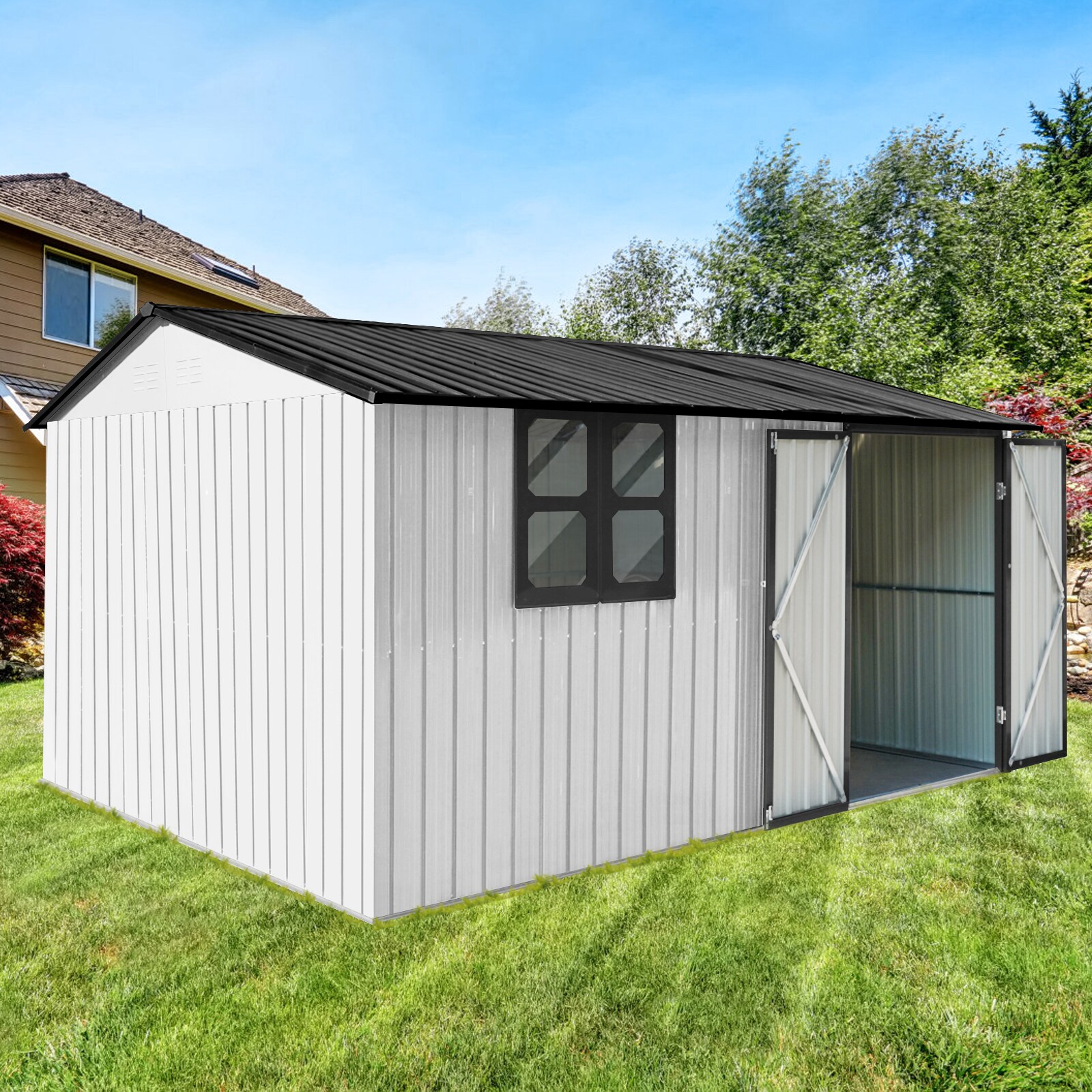 LUXEYARD DS-J-370030 Metal-Storage-Buildings-Sheds - View #5