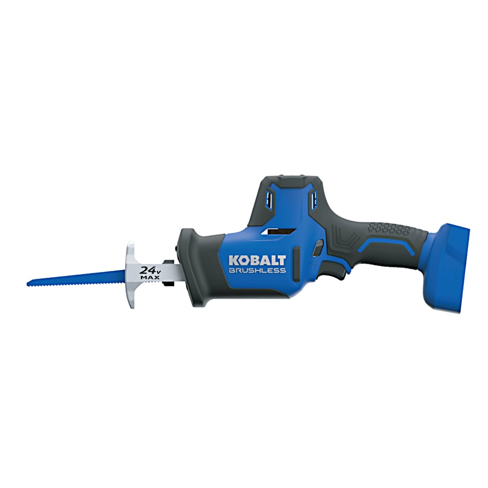 24-volt Max Variable Speed Brushless Cordless Reciprocating Saw (Tool Only) | - Kobalt KRS 124B-03