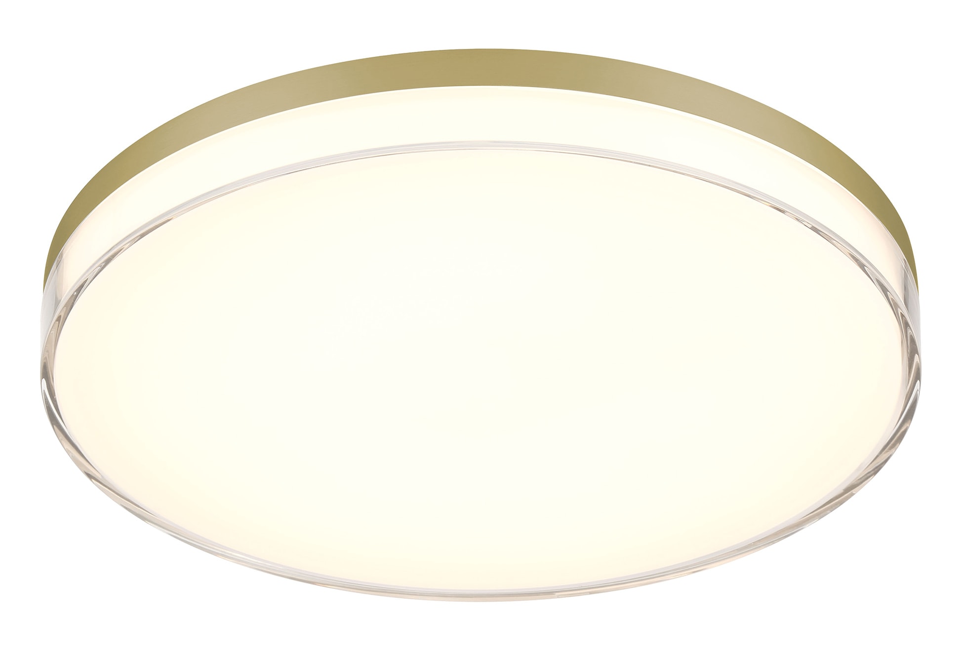 Minka Lavery 769-2-787-L Vantage 1 -Light 13-in Gloss Brass Integrated LED Flush Mount Light