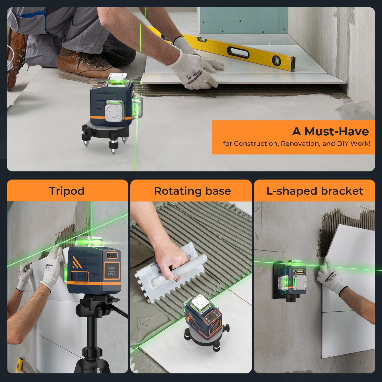 CIGMAN CIGMAN CM 701T Laser-Level - View #6