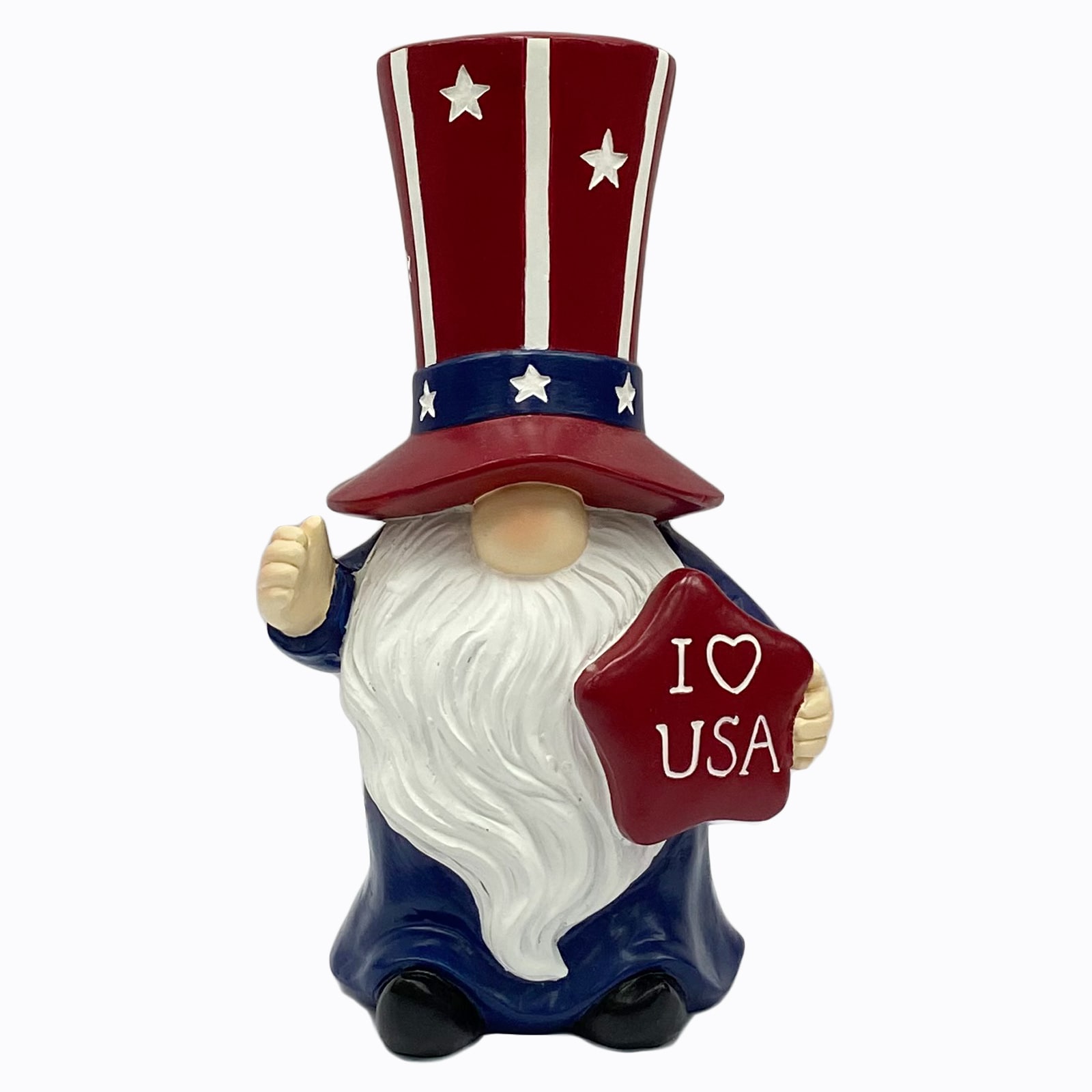 Holiday Living LW430-OXJEA001B Resin Indoor/Outdoor Tabletop decoration Patriotic 4th of July Decor