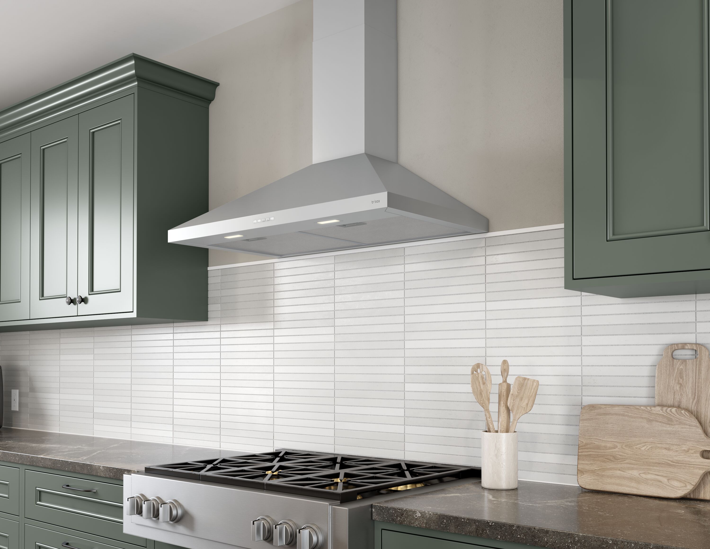 Zephyr BVE-E30CS Wall-Mounted-Range-Hoods - View #3