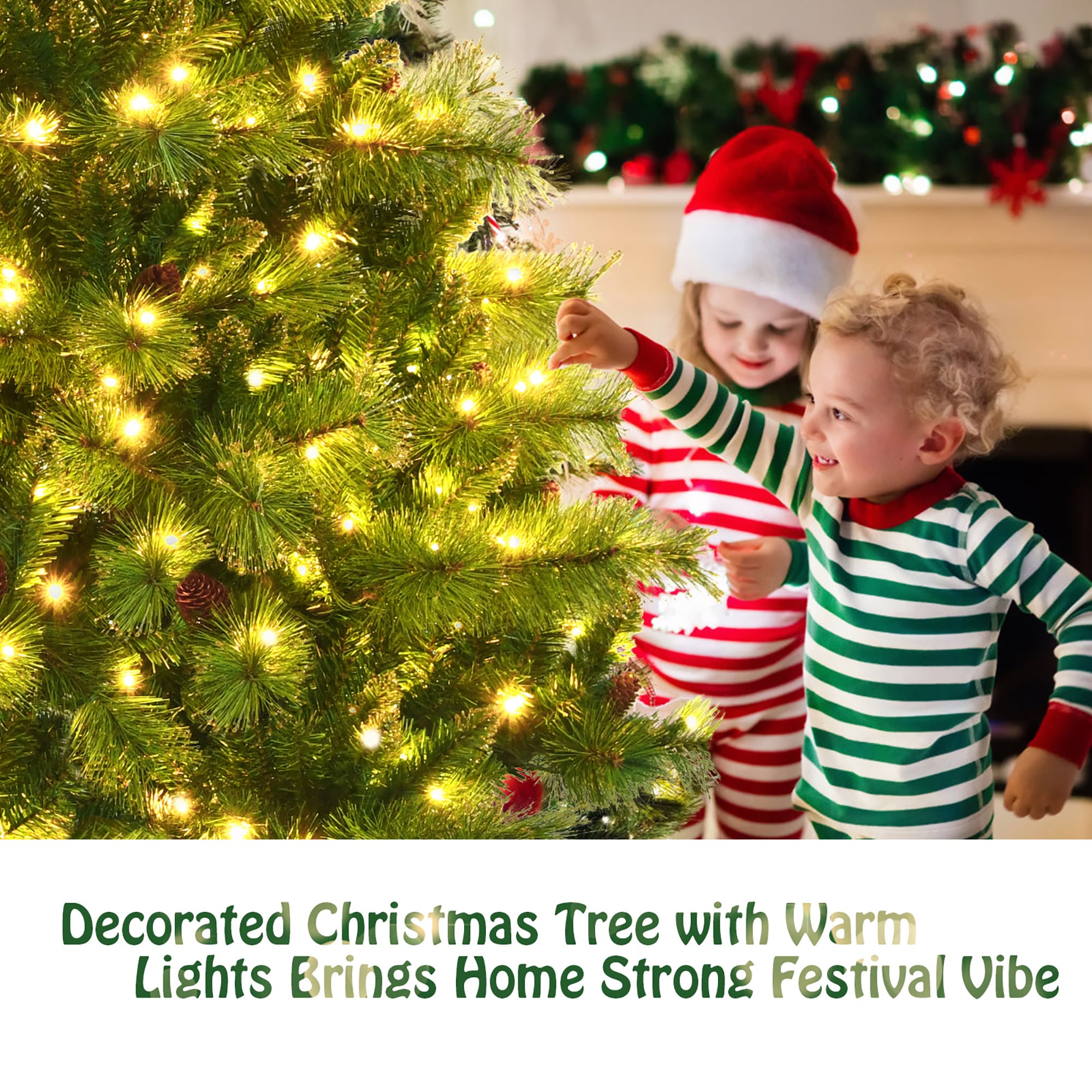 Costway CM23498US Artificial-Christmas-Trees - View #6