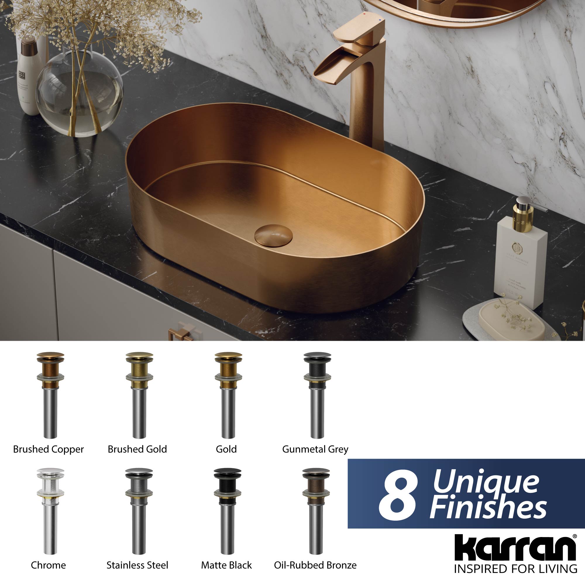Karran PU25BC Popup-Drains-Accessories - View #4