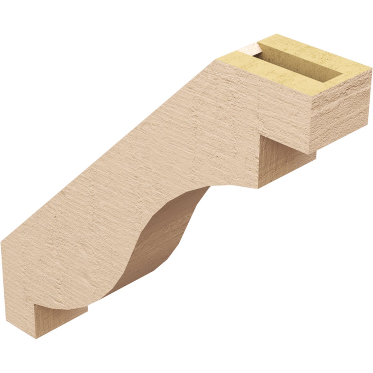 Ekena Millwork BRCUR03X16X16CHGRCPR braces - View #6
