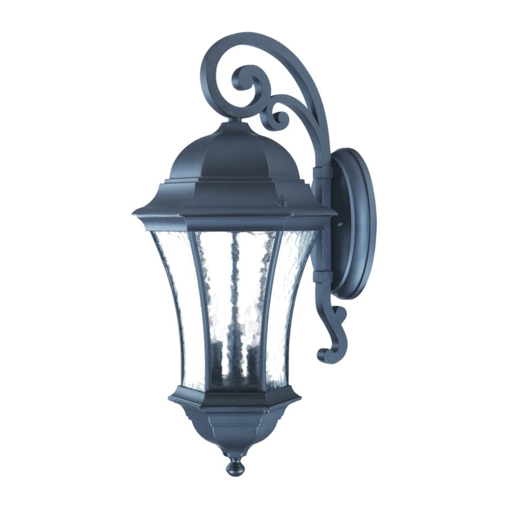 Acclaim Lighting 3622BK Waverly 3 -Light 26.0-in H Matte Black Hardwired Outdoor Wall Light