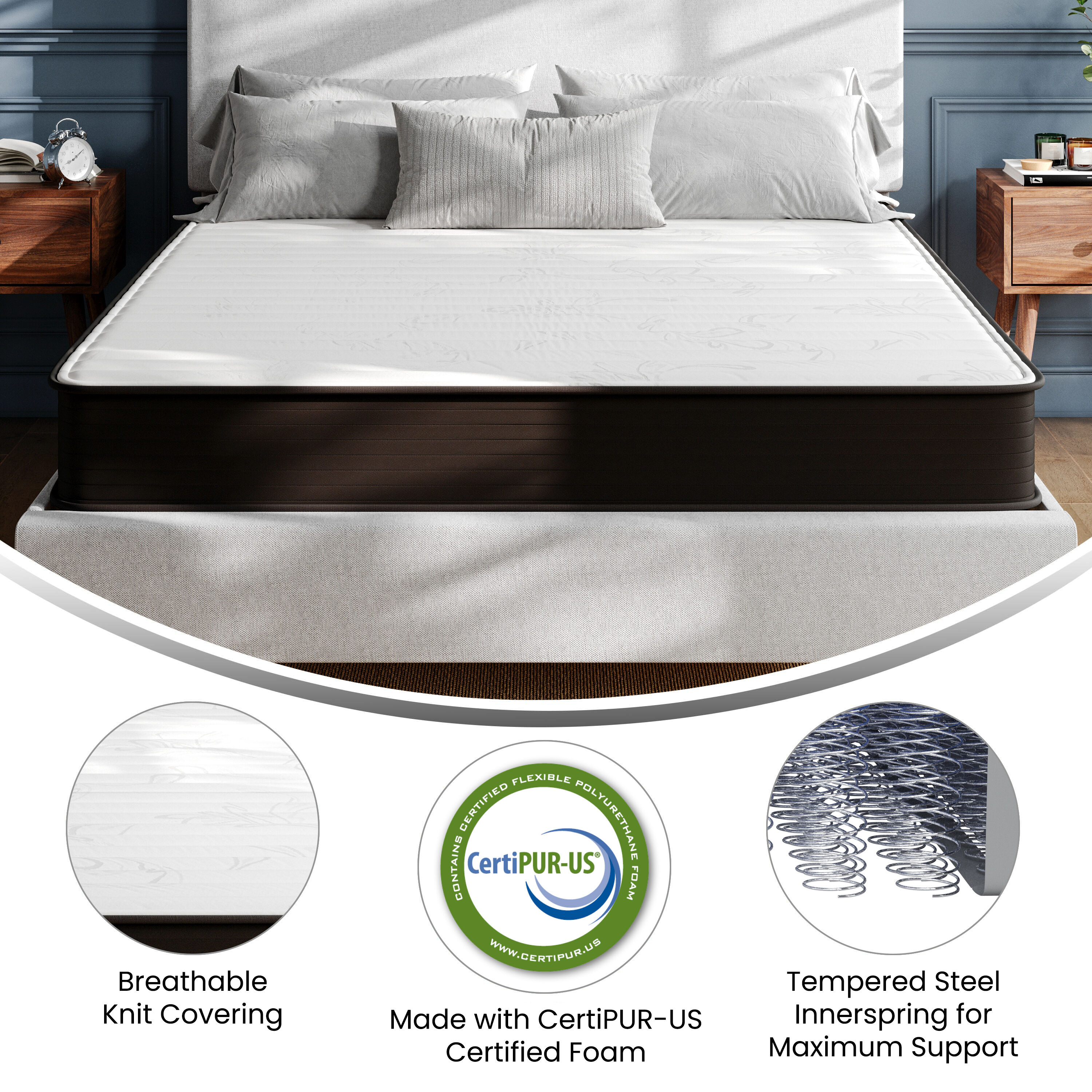 Flash Furniture 196861104787 Mattresses-Boxsprings - View #3