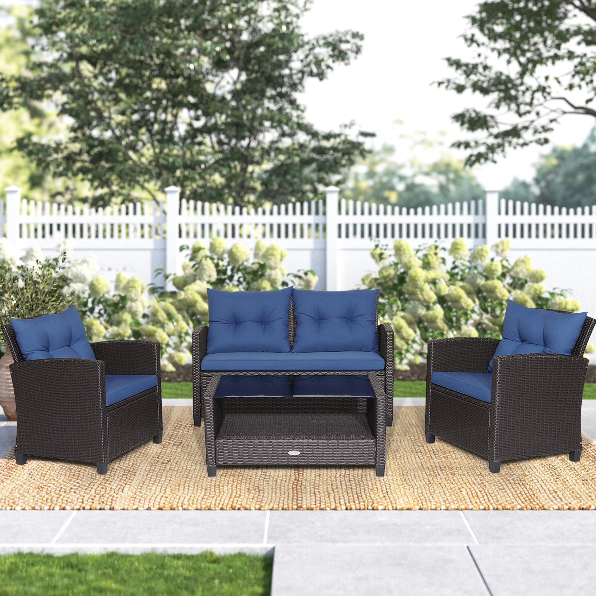 WELLFOR OUJ66742NY+ Patio-Conversation-Sets - View #8
