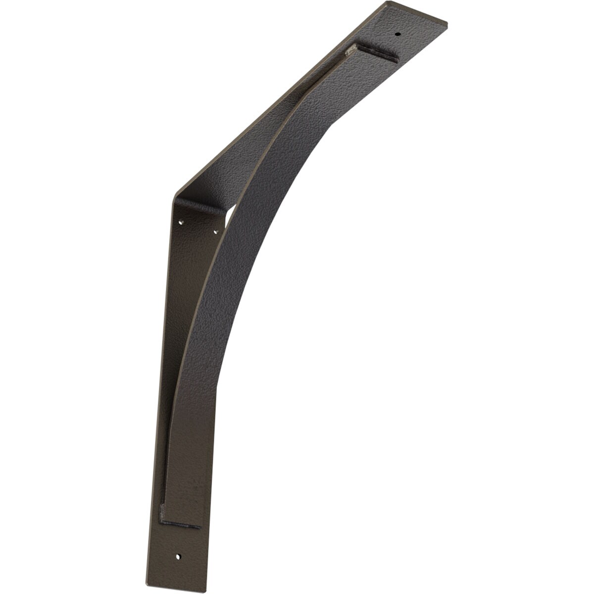 Ekena Millwork BKTM03X20X20MOHDB Morris Morris 20-in x 3-in x 20-in Bronze Steel Mounting bracket