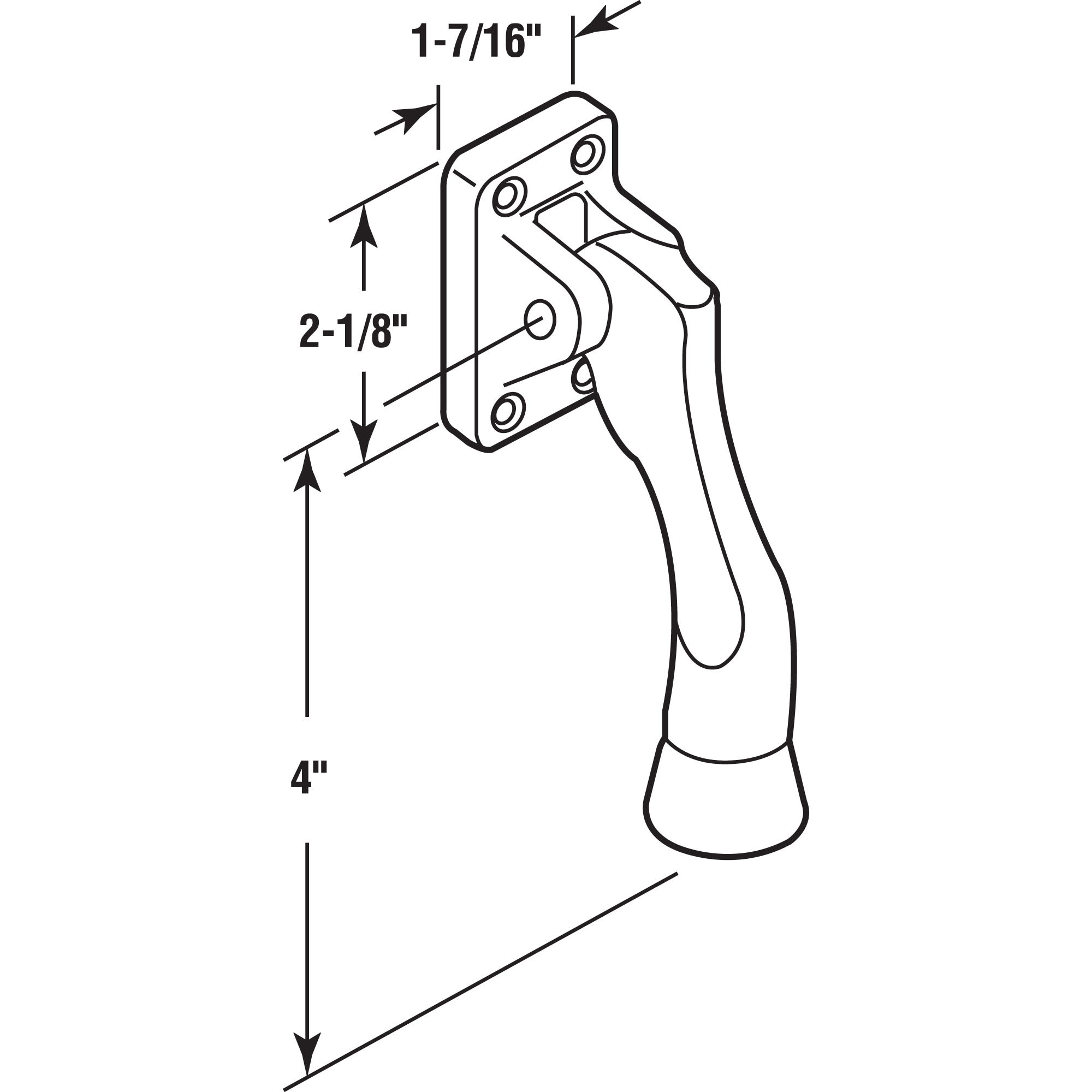 Prime-Line J 4551 Door-Bumpers-Stops2 - View #2