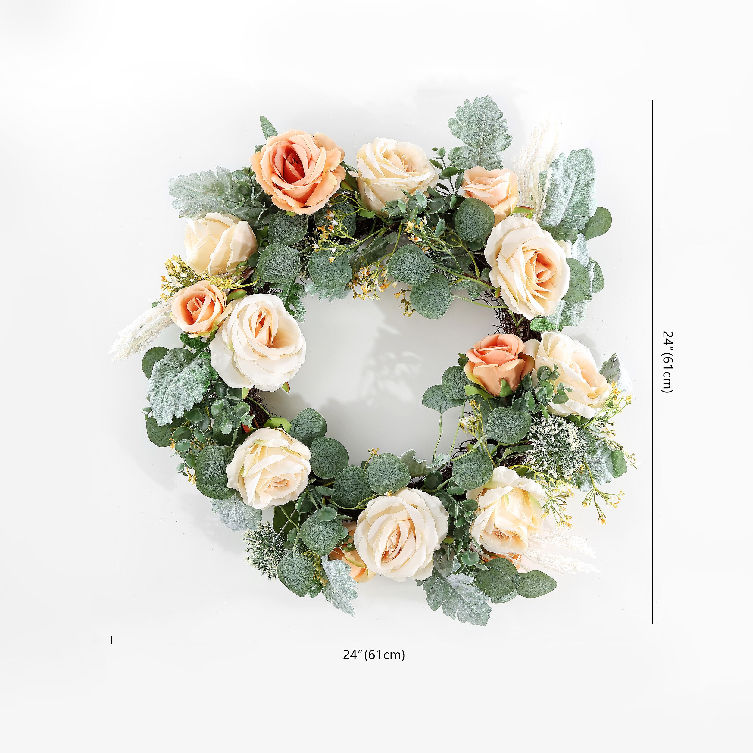 Safavieh FXP1024A Artificial-Christmas-Wreaths - View #2