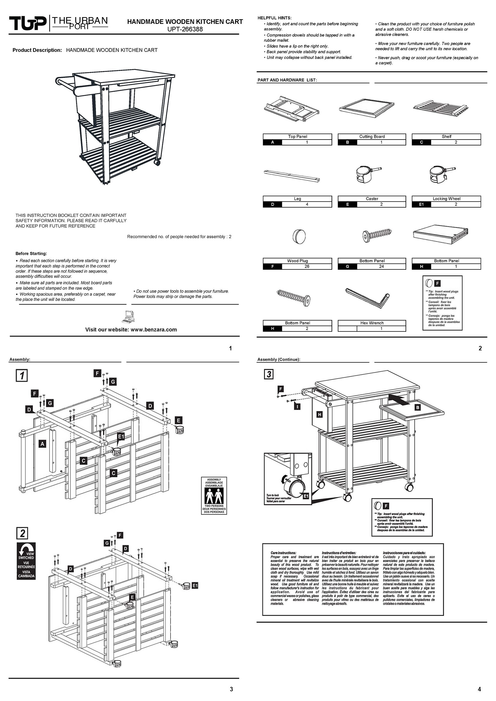 Benzara UPT-266388 Kitchen-Furniture - View #10
