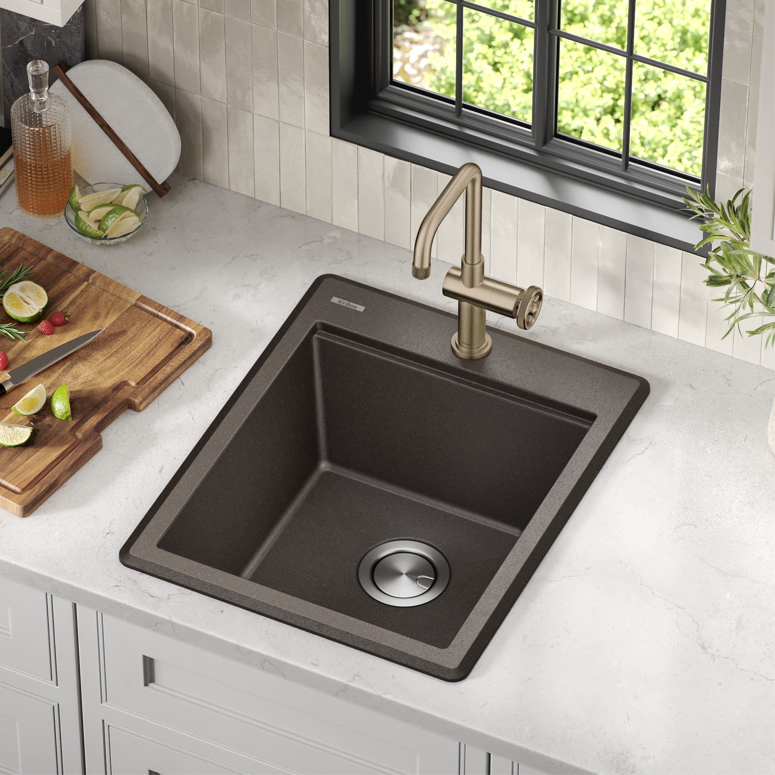 Kraus KGTW12-18MBR Bar-Prep-Sinks - View #2