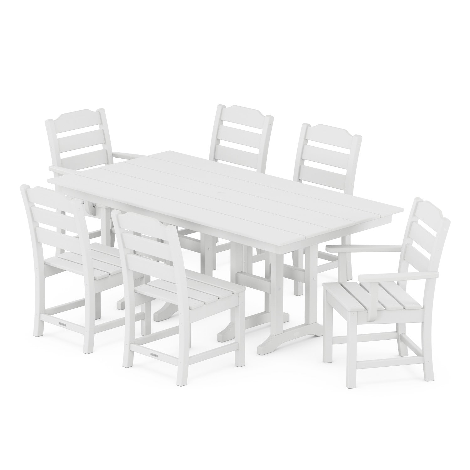 allen + roth by POLYWOOD PWS727-1-WH Patio-Dining-Sets - View #2