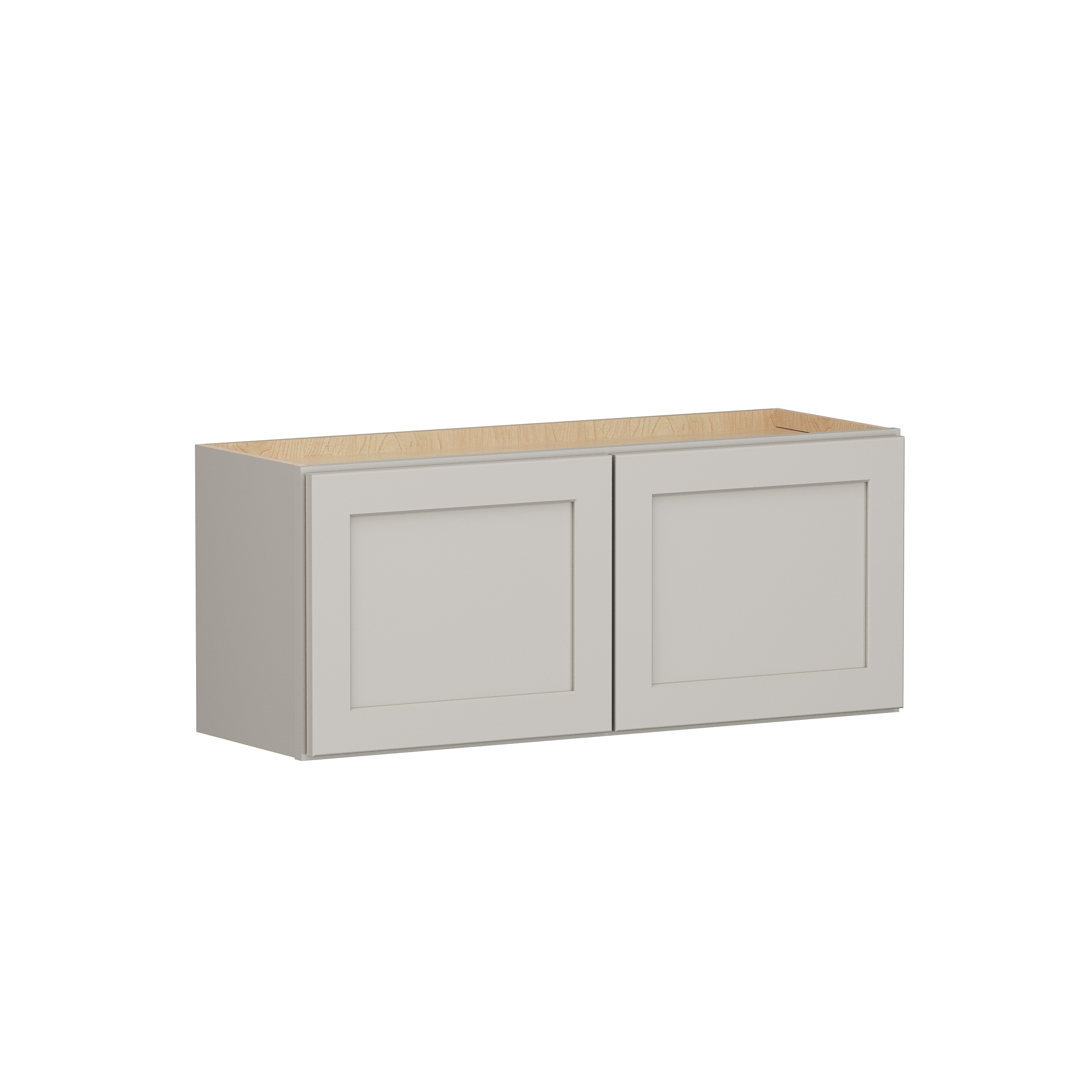 Shenandoah PRO Express SPE 90MYS-891 Breckenridge 36-in W x 15.125-in H x 24-in D Stone Full Overlay Wall Fully assembled Plywood Cabinet (Recessed Panel Shaker)
