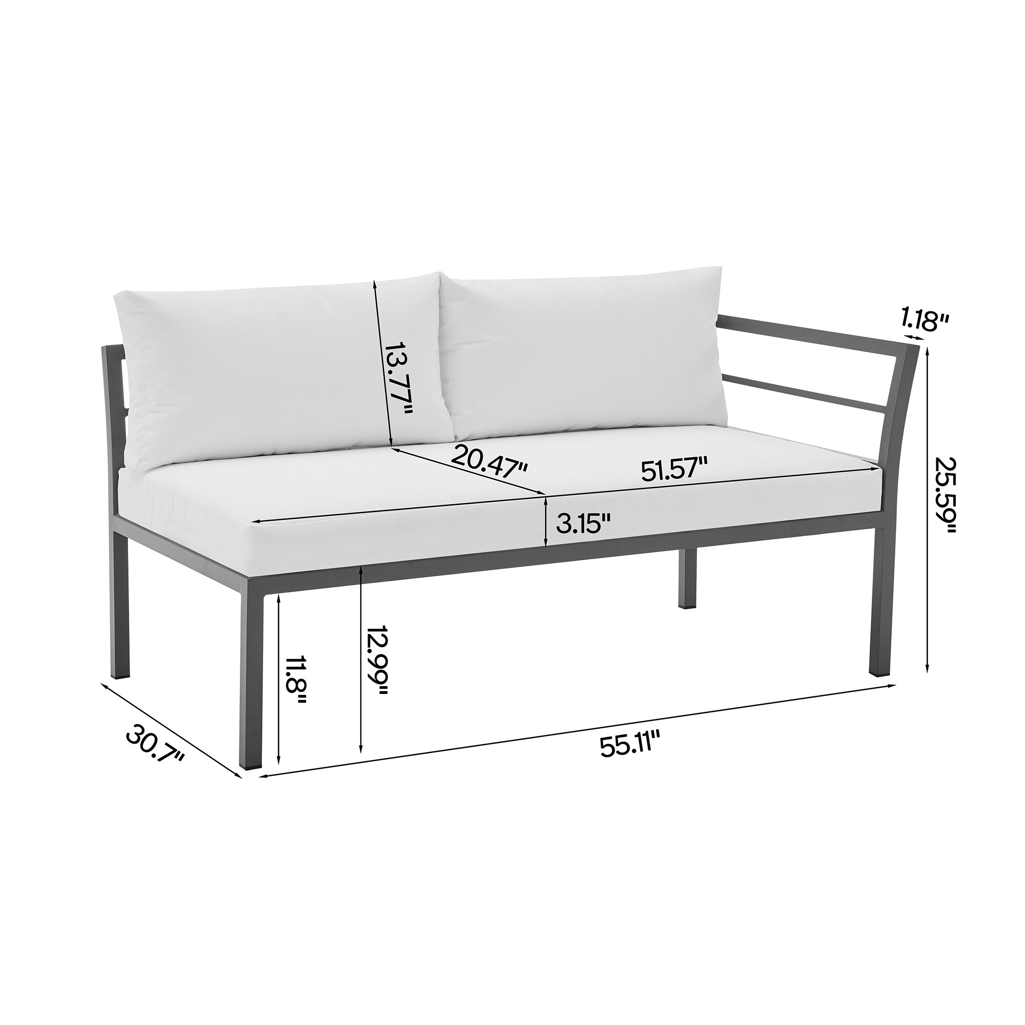 Manhattan Comfort OD-CV026-WH Patio-Conversation-Sets - View #7