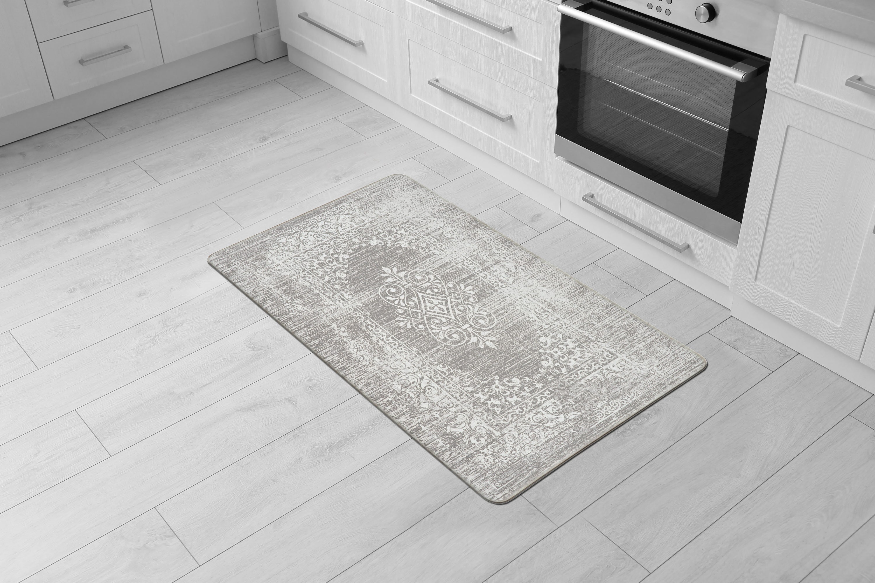 World Rug Gallery 811GRAY18X30 Mats-Cat - View #5