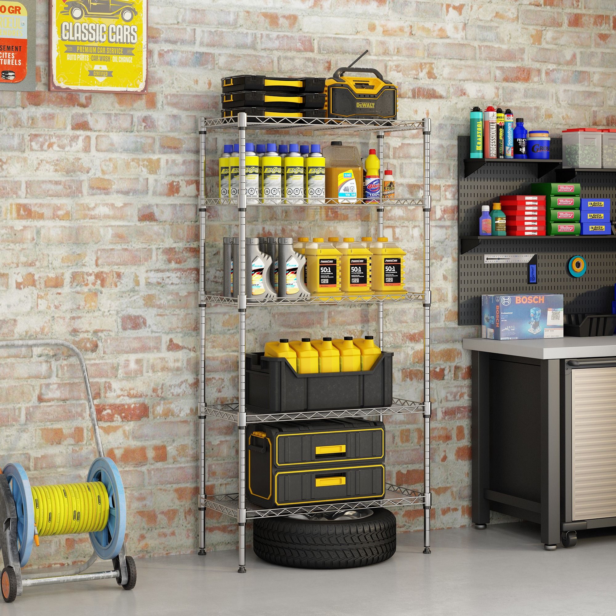 JUSHUA MT-X3BDNU Free-Standing-Shelving - View #5