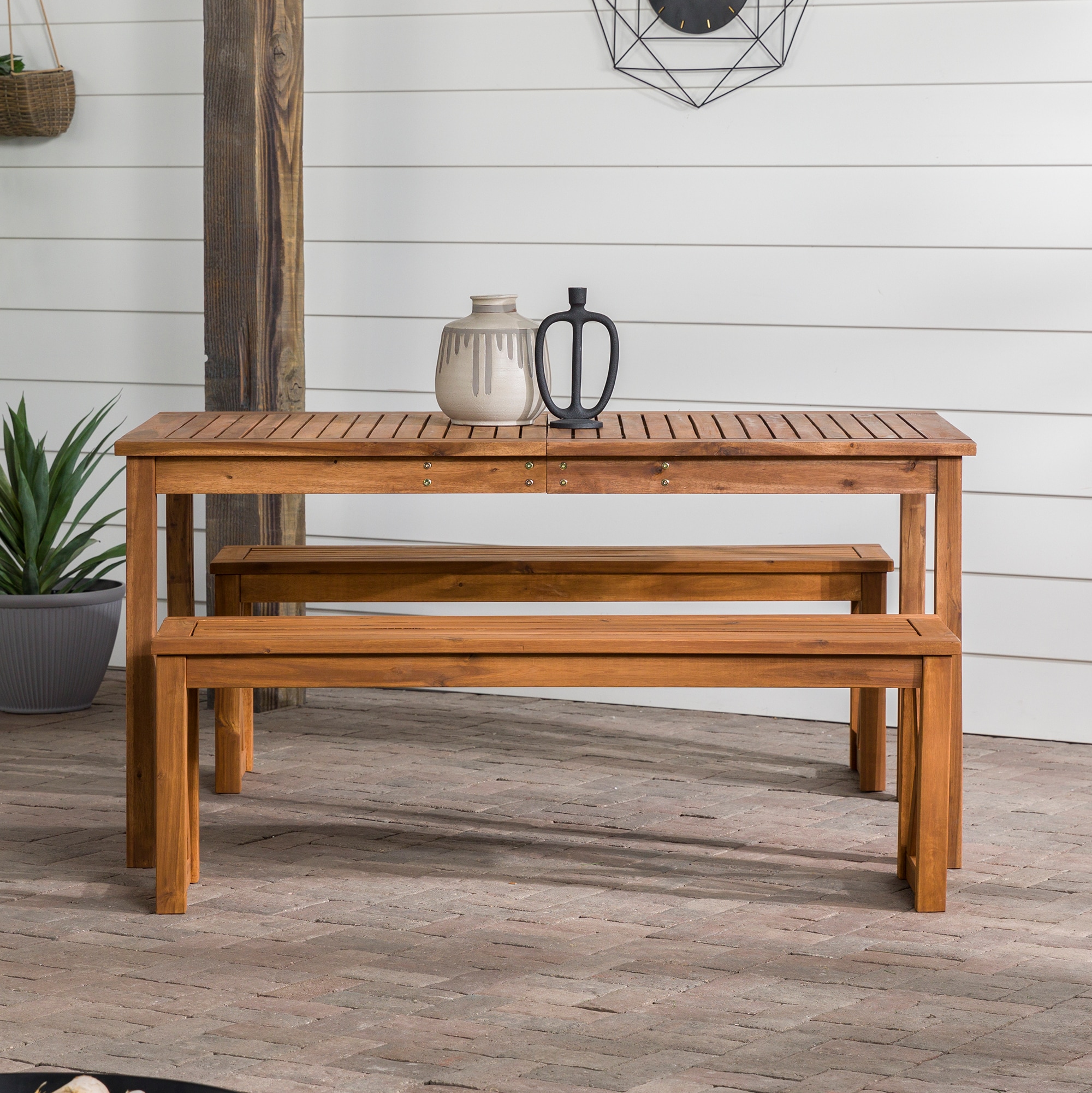 Walker Edison LWW3XSDTBR Patio-Dining-Sets - View #2