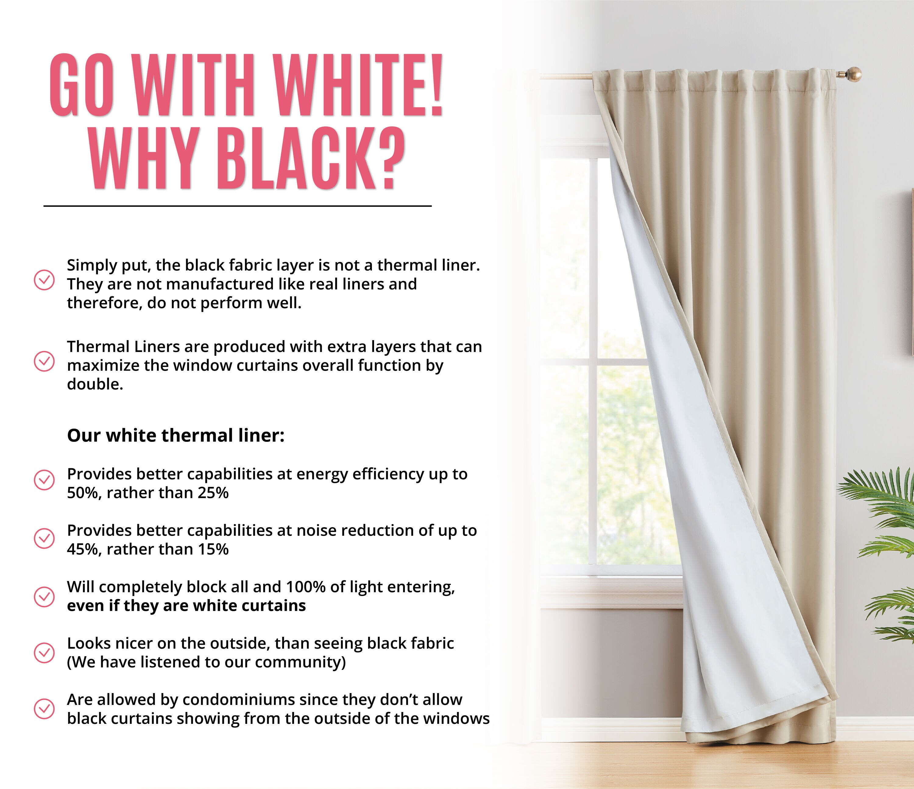 HLC.me HMLTN-BTRP-BEIG72 curtains - View #5