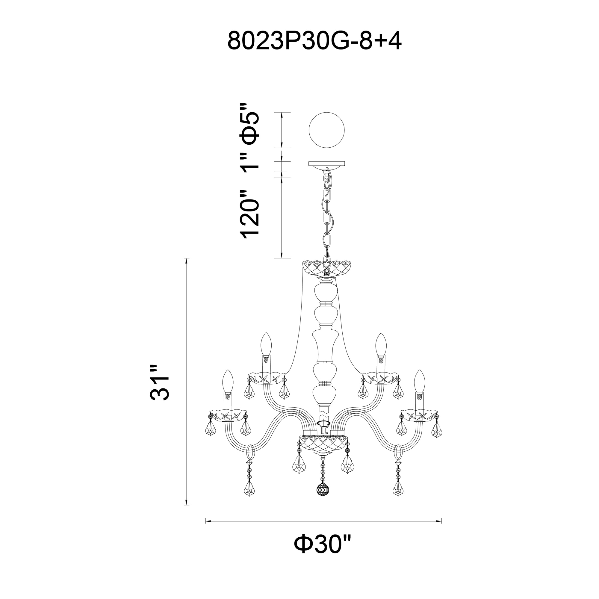 CWI Lighting 8023P30C b090015 - View #8
