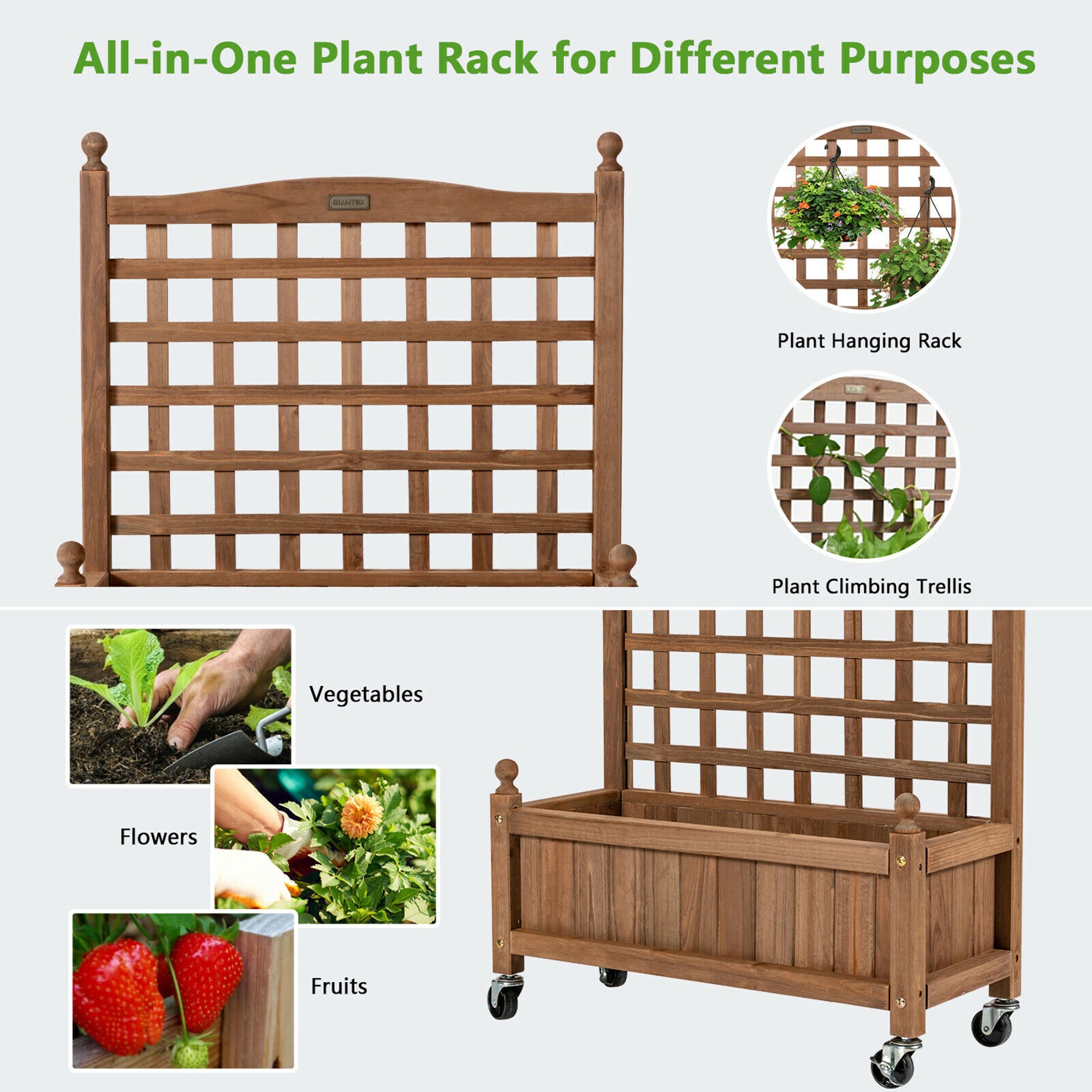 Costway LWS00544 Raised-Planter-Boxes - View #4
