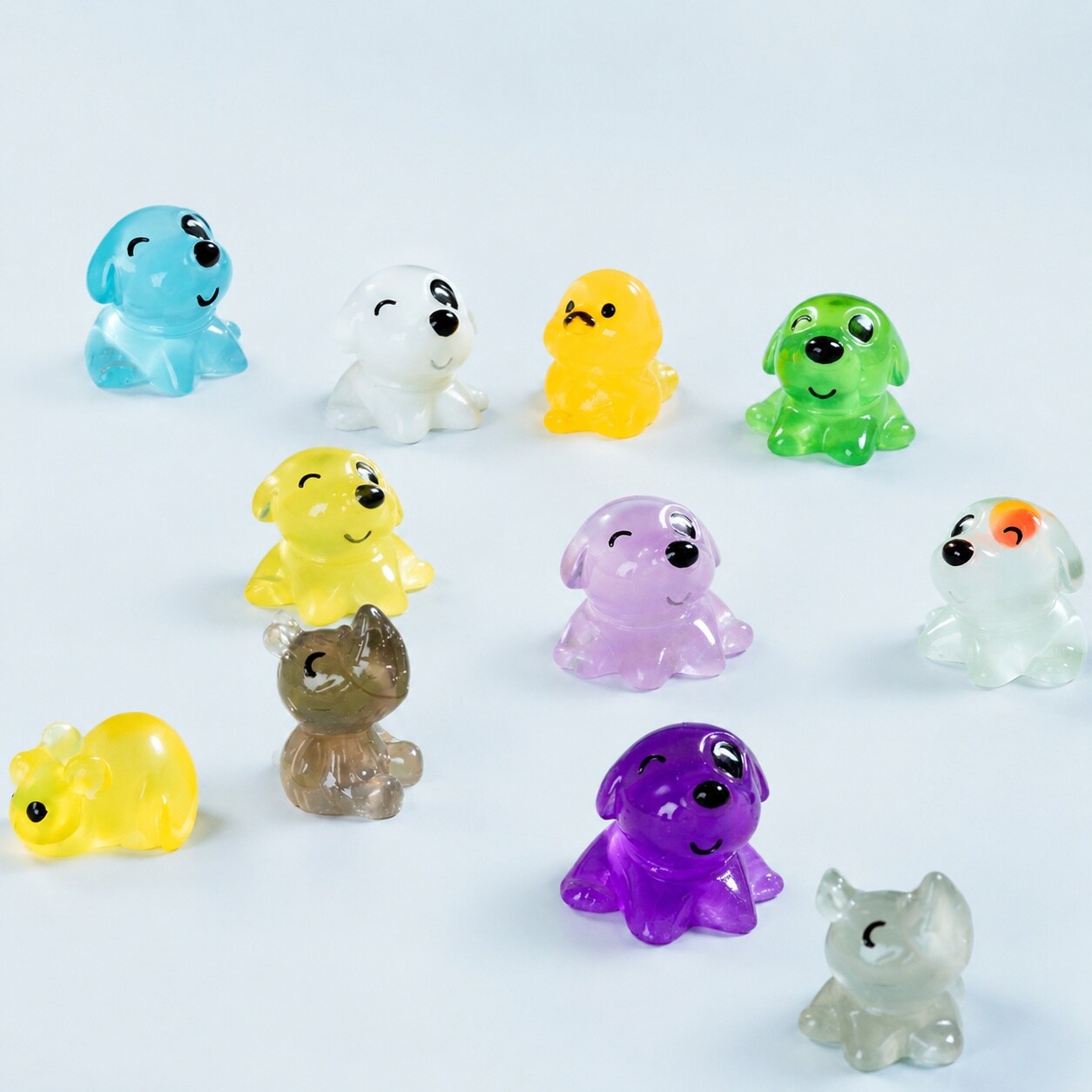 Aoibox 150 Piece Mini Resin Animal Figurines Bulk Set 150 Styles Tiny ...