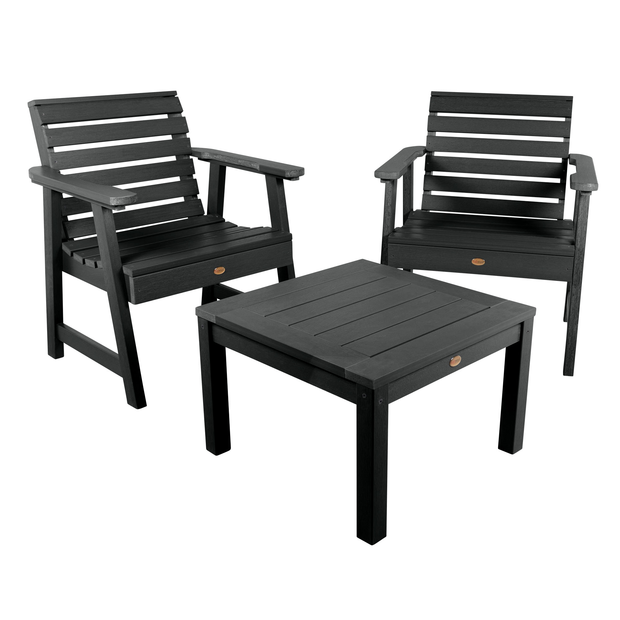 highwood Weatherly 3-Piece Patio Set in the Conversation Sets at Lowes.com