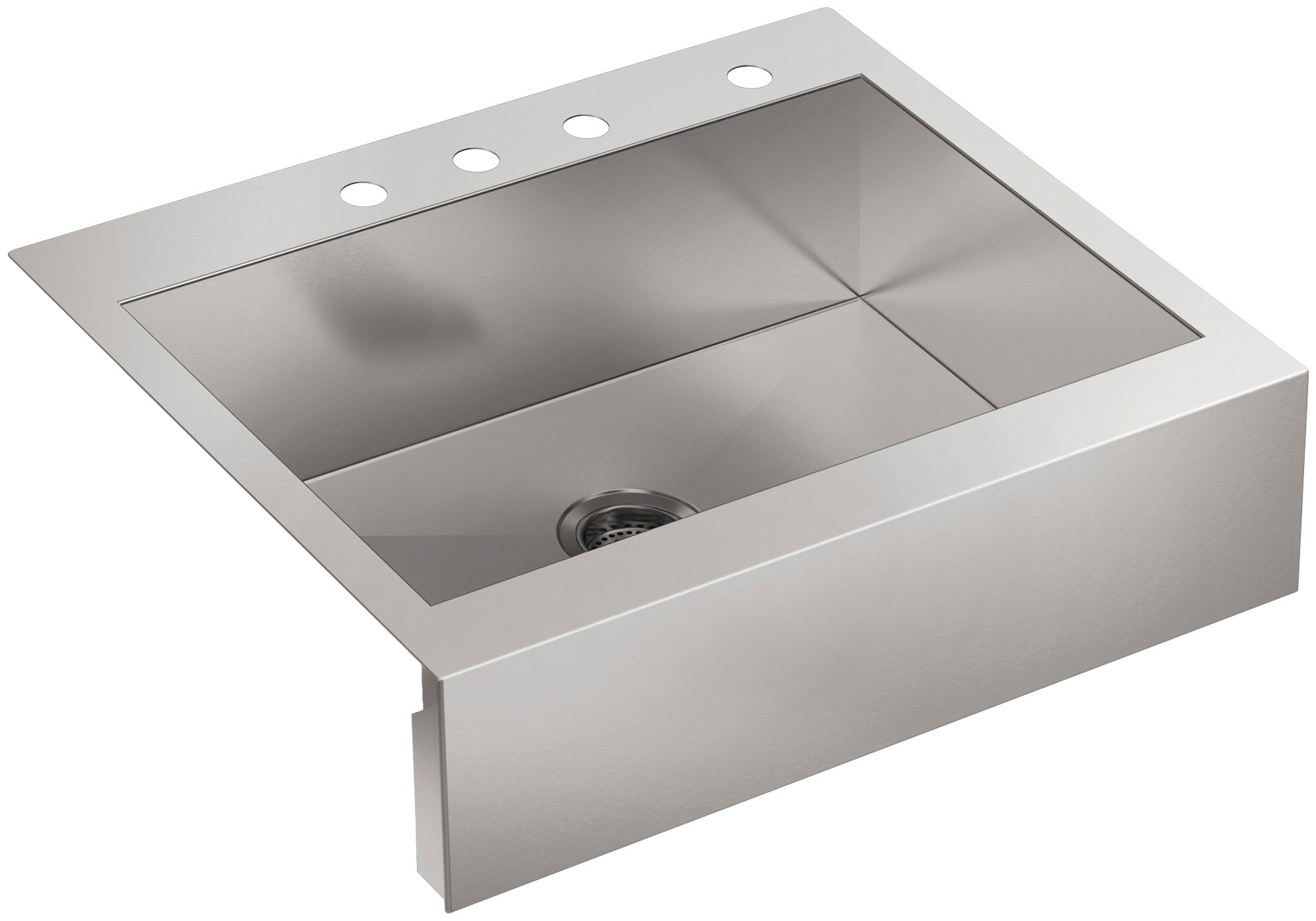 Ruvati 24-Inch Workstation Rounded Corners Undermount Ledge Kitchen Sink with Accessories - RVH8324