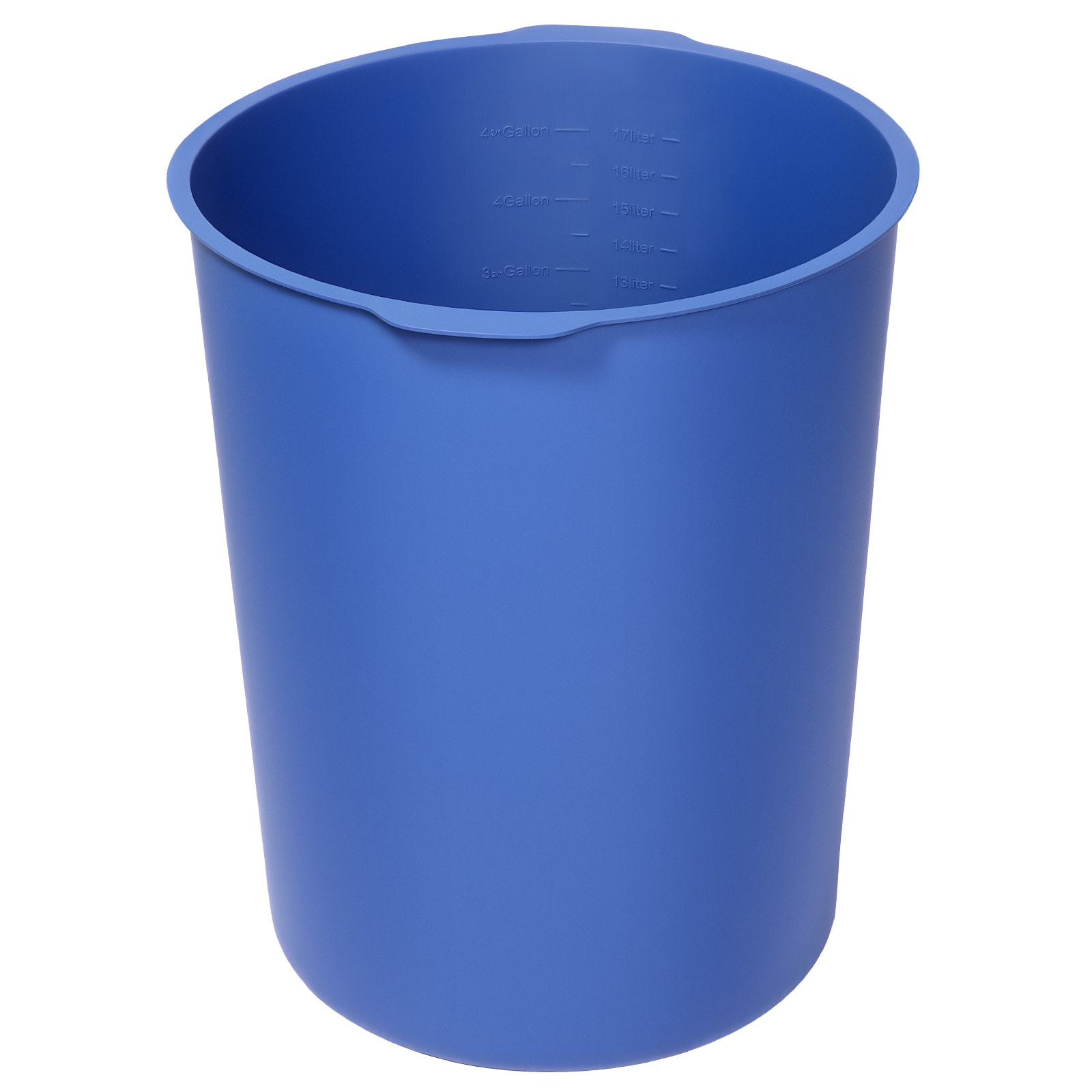 VEVOR 5 Gallon Bucket Liner for Concrete Mix Reusable Silicone Mortar Bucket Liner for Thinset Paint Concrete Epoxy Mixing Heavy-duty Grout Mixer Insert Tool with Graduated Measurements Blue
