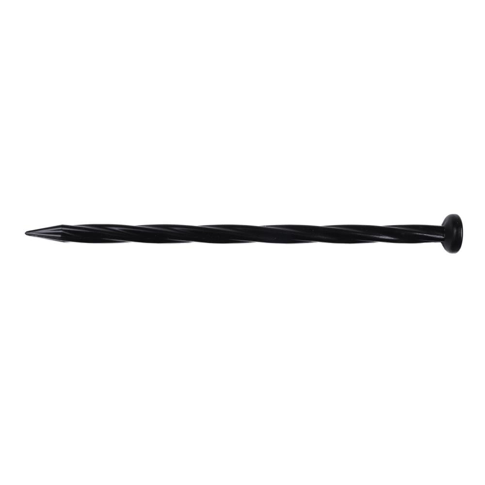 EasyFlex 1989N-144C 144 -Pack 8-in Black Plastic Edging stake