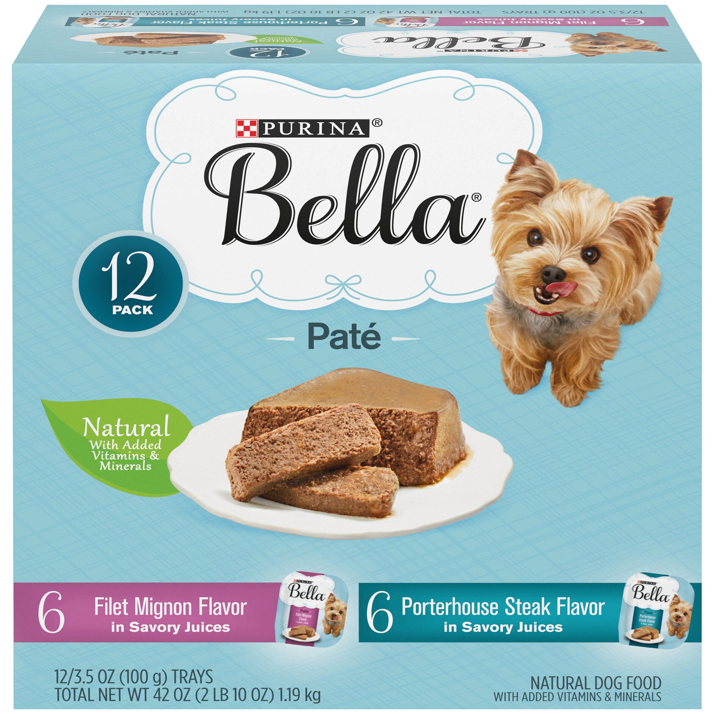 purina bella filet mignon