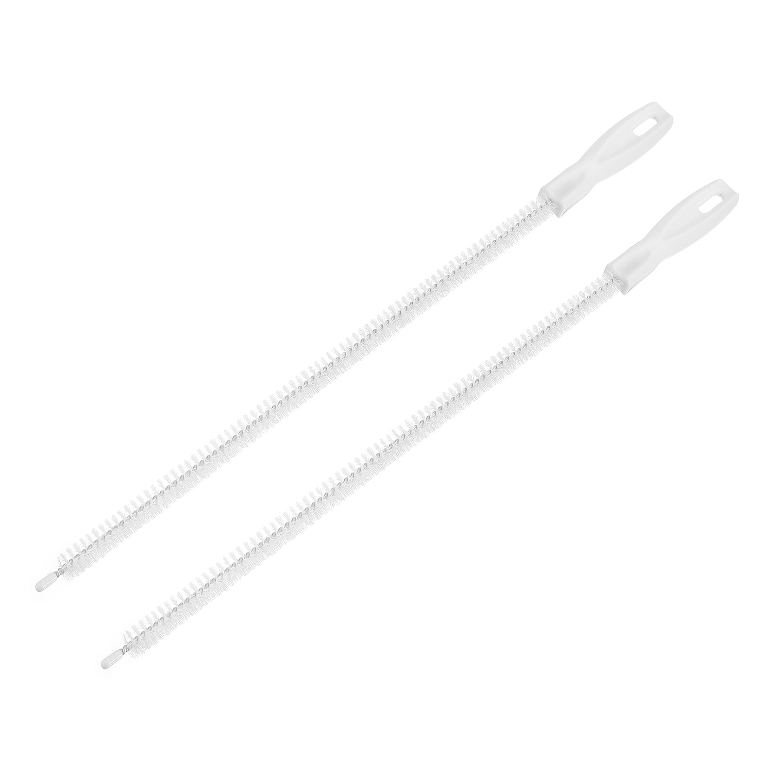 Unique Bargains 2pcs Drain Cleaner Brush 18.5 Inches Extra Long Pipe Cleaner Brush Stainless Steel Bendable Sewer Cleaner Brush Tube Cleaner Brush for Sewer Kitchen Sink Shower
