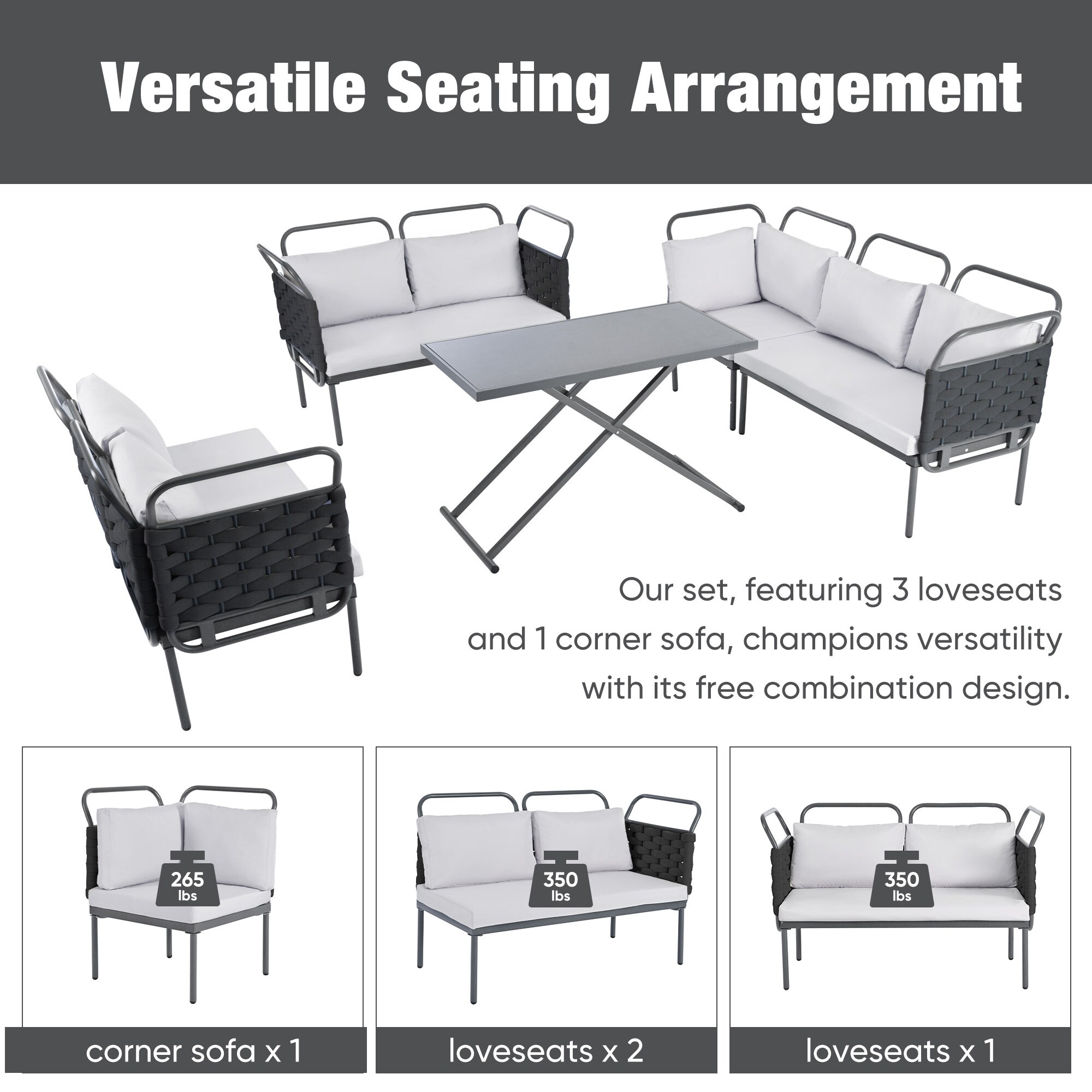 BABOOM BOM-72AAORUST Patio-Dining-Sets - View #8