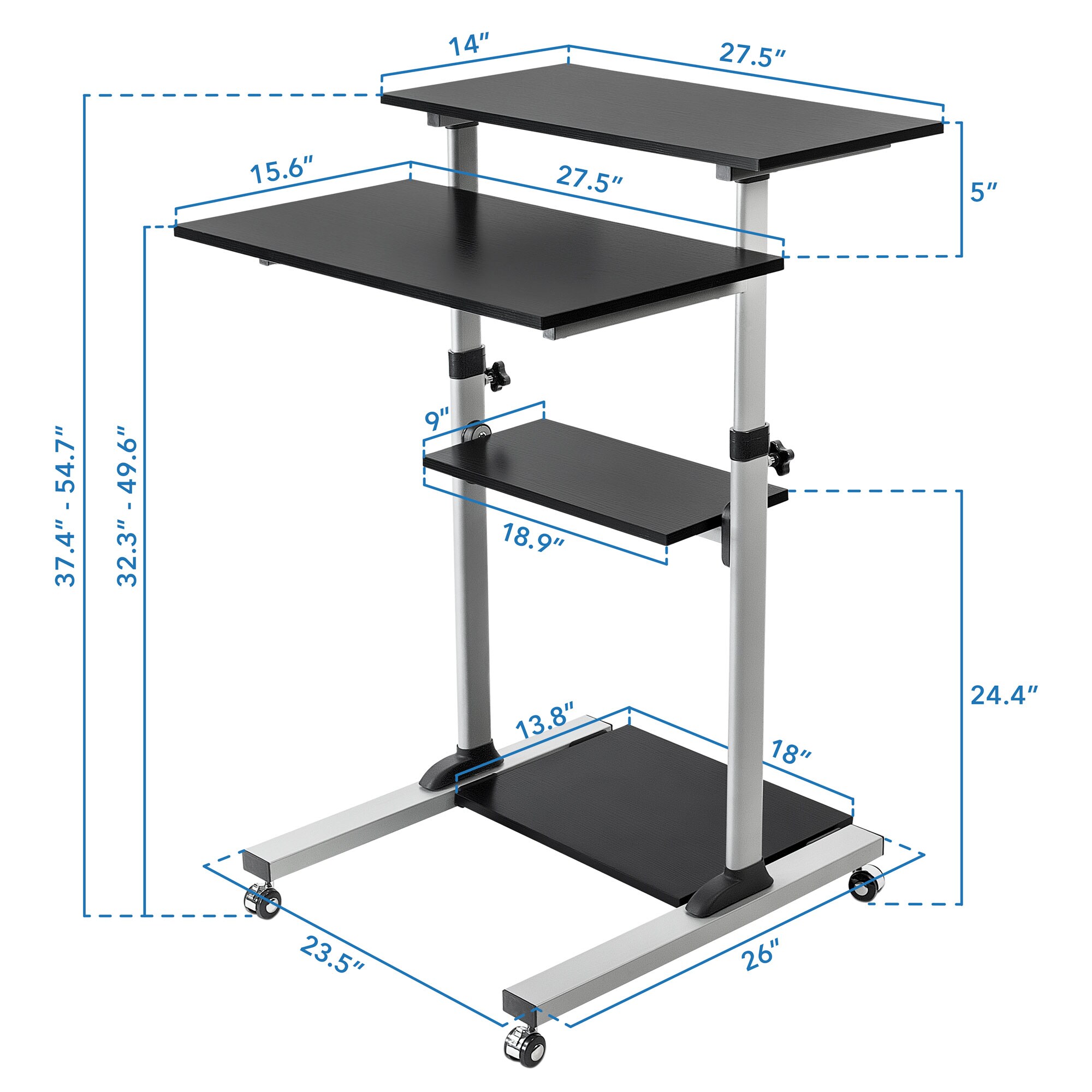 Mount-It! MI-7940 desks - View #7