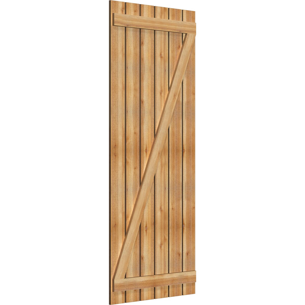 Ekena Millwork RBS06Z35X083RWR Exterior-Shutters - View #2