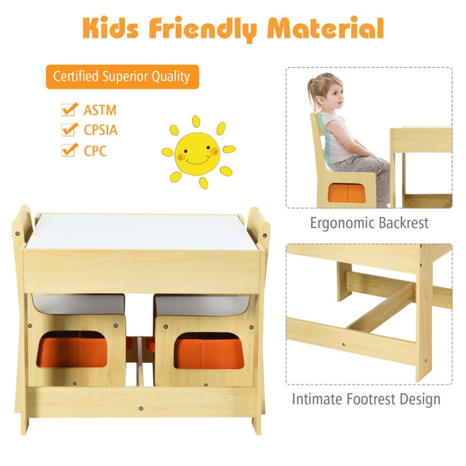 SUGIFT LW047SUGHY094 Kids-Play-Tables - View #6
