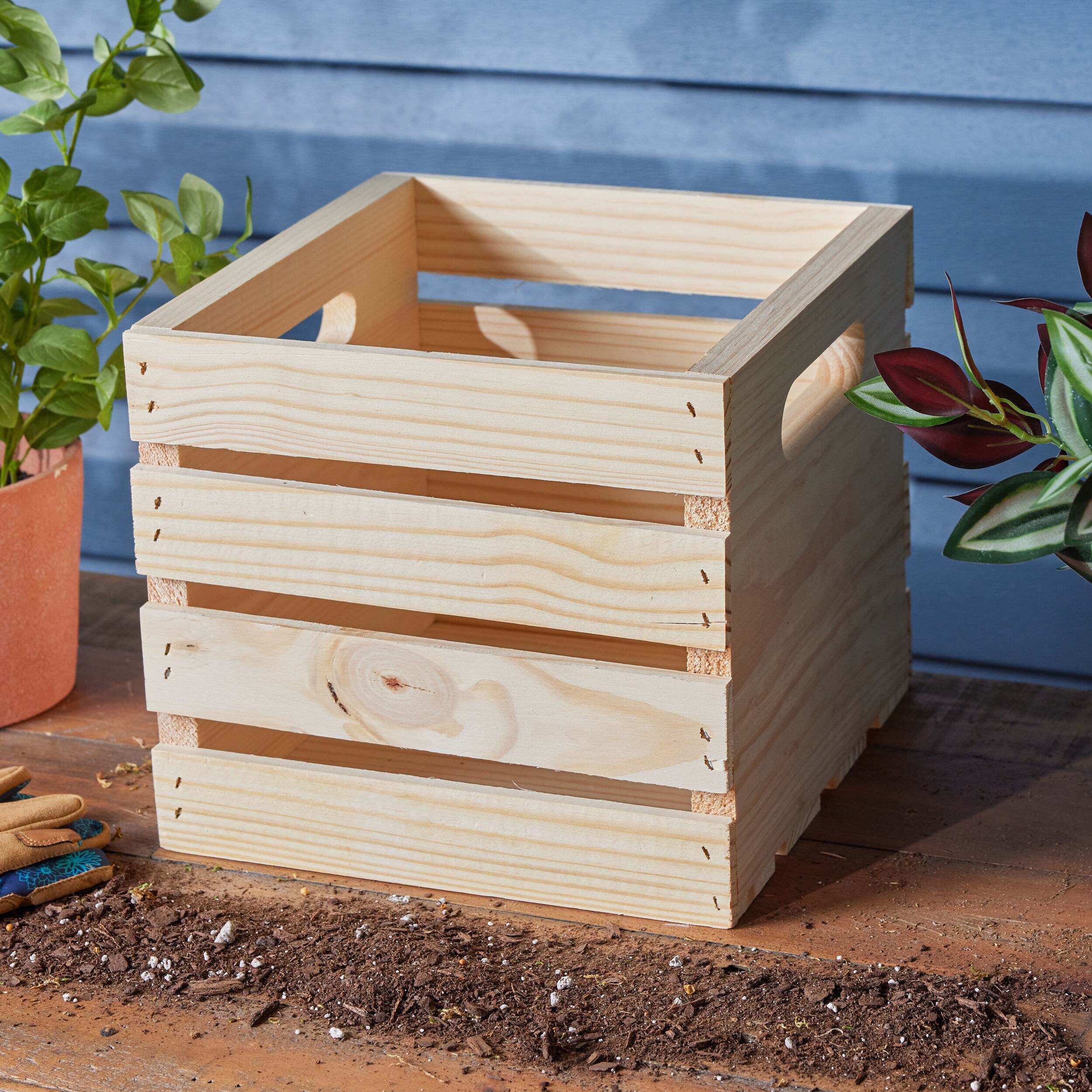 Wooden Laundry Bin Basket / Plain Pine / Unpainted Hamper Bathroom Box With  Lid