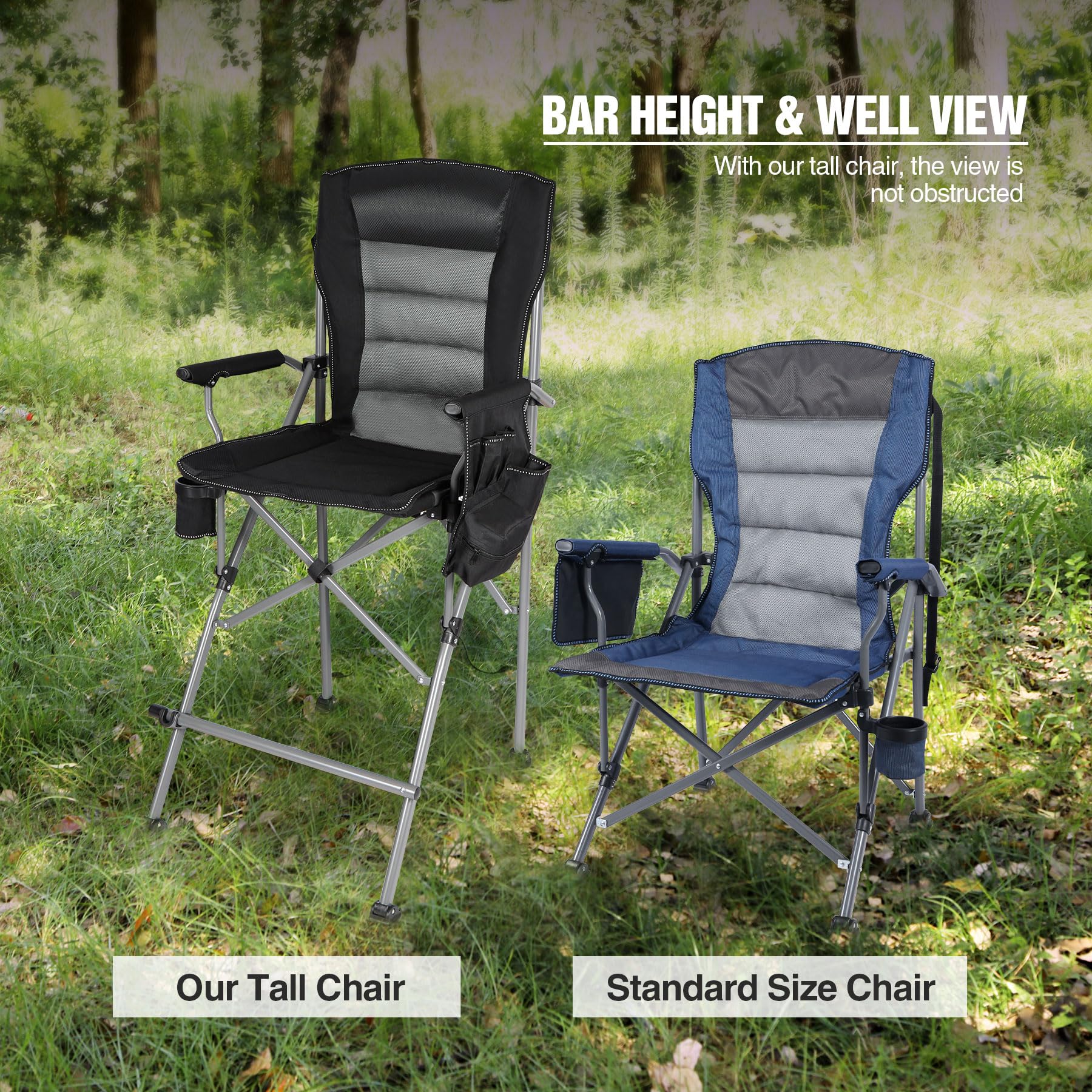 Wildaven MSWK139 Beach-Camping-Chairs - View #3
