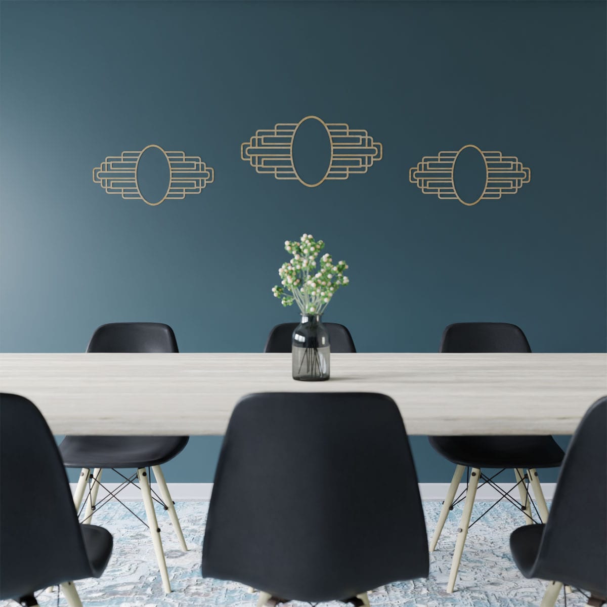 Ekena Millwork CMWP26X13X0250EBHI Ceiling-Medallions - View #6
