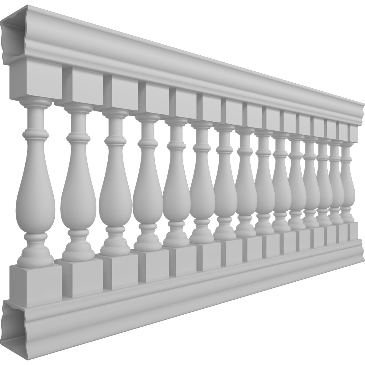 Ekena Millwork BALK41X084TRN railings - View #3