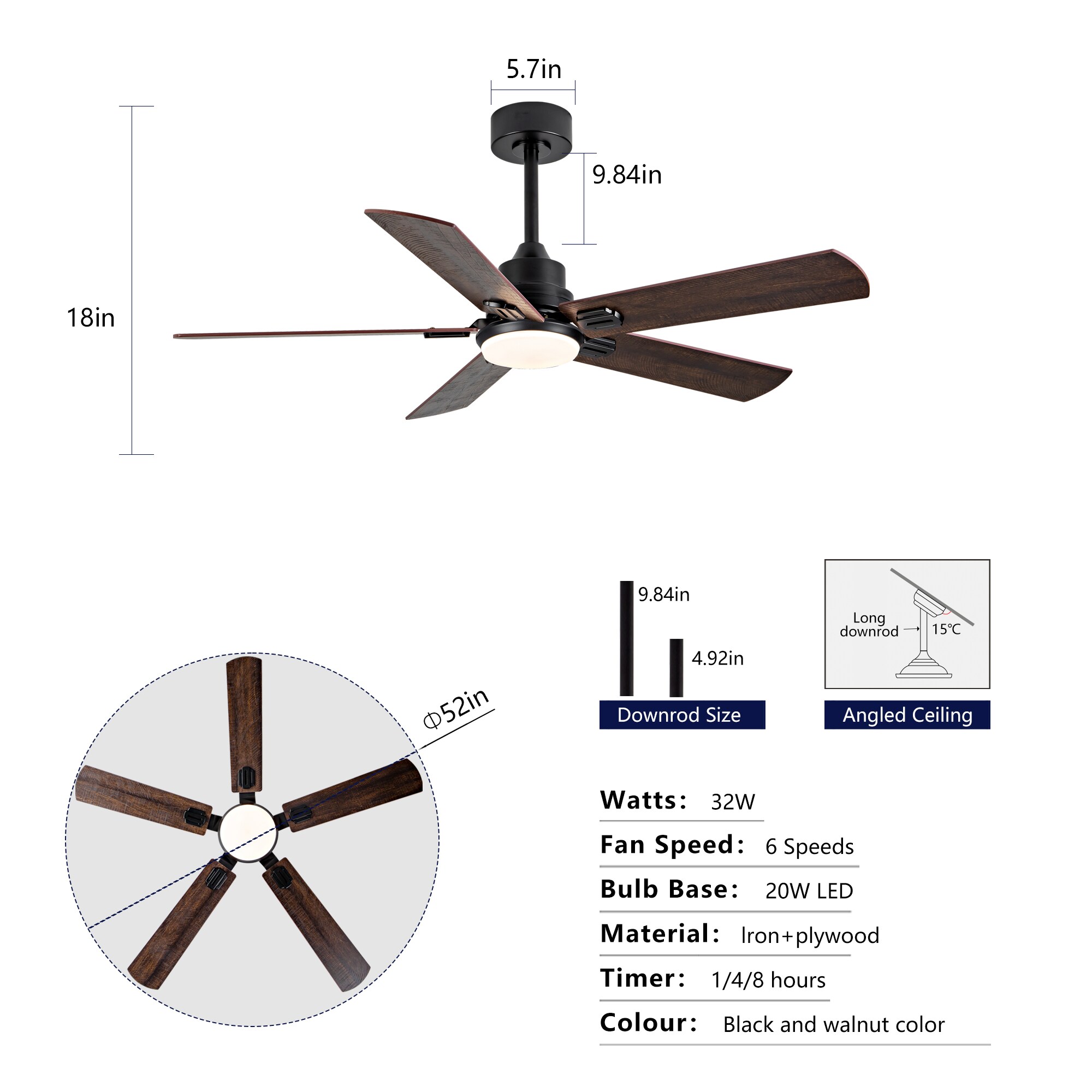 Huluwat P1-1P397427 Ceiling-Fans - View #12