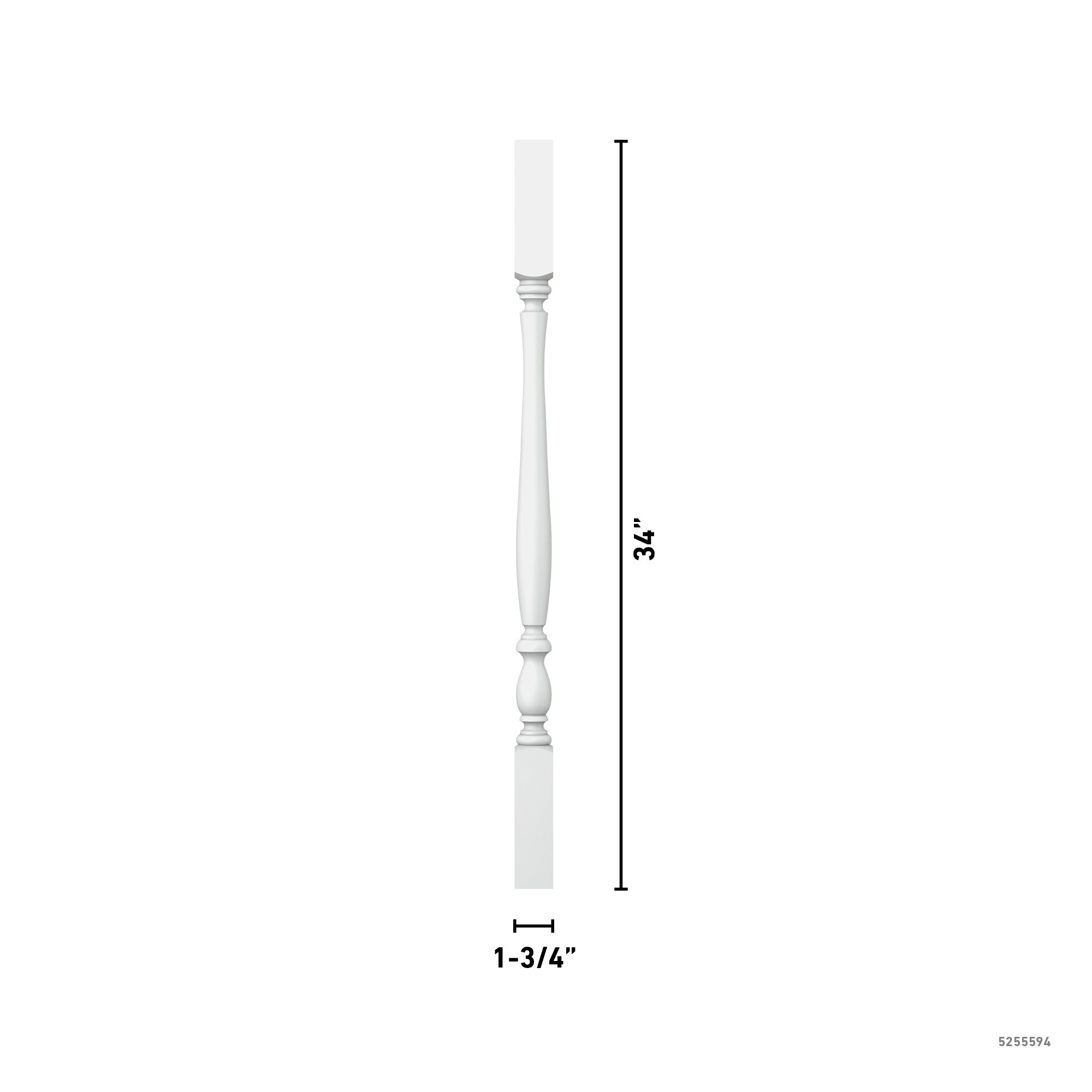 L.J. Smith Stair Systems LJP-2905-PRG 34 Interior-Stairpart-Balusters - View #4